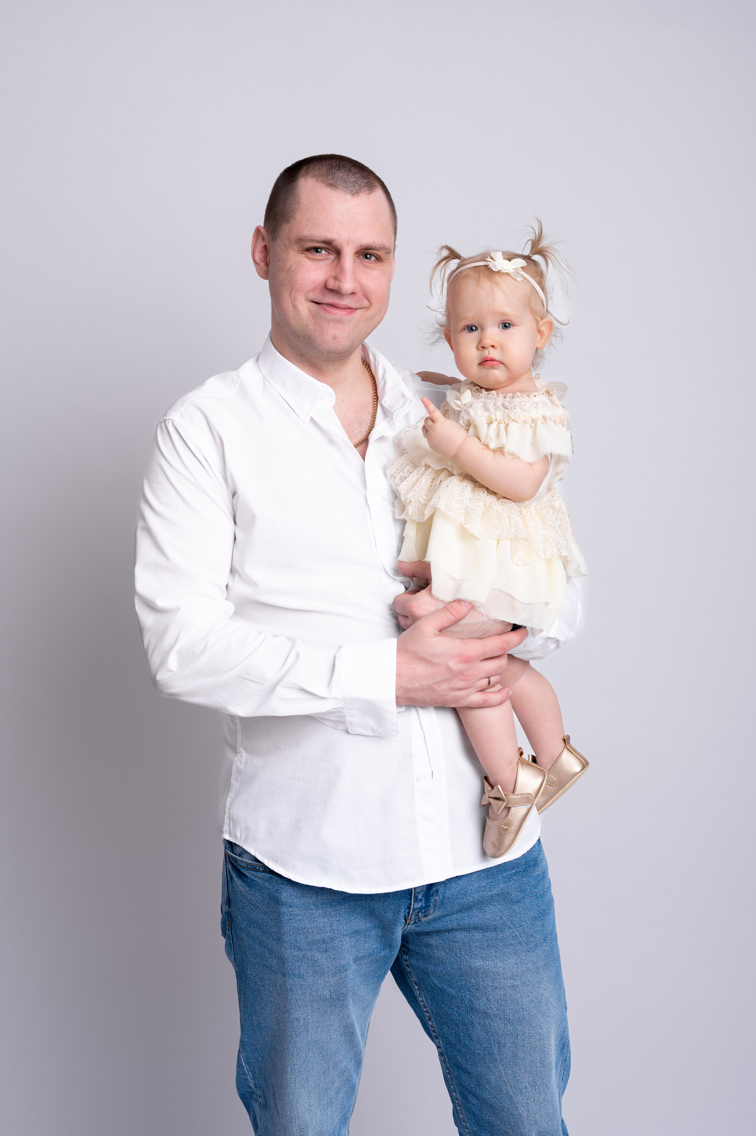 Семейные кадры. Фотосессия на годик в Москве. Фотограф годовасия