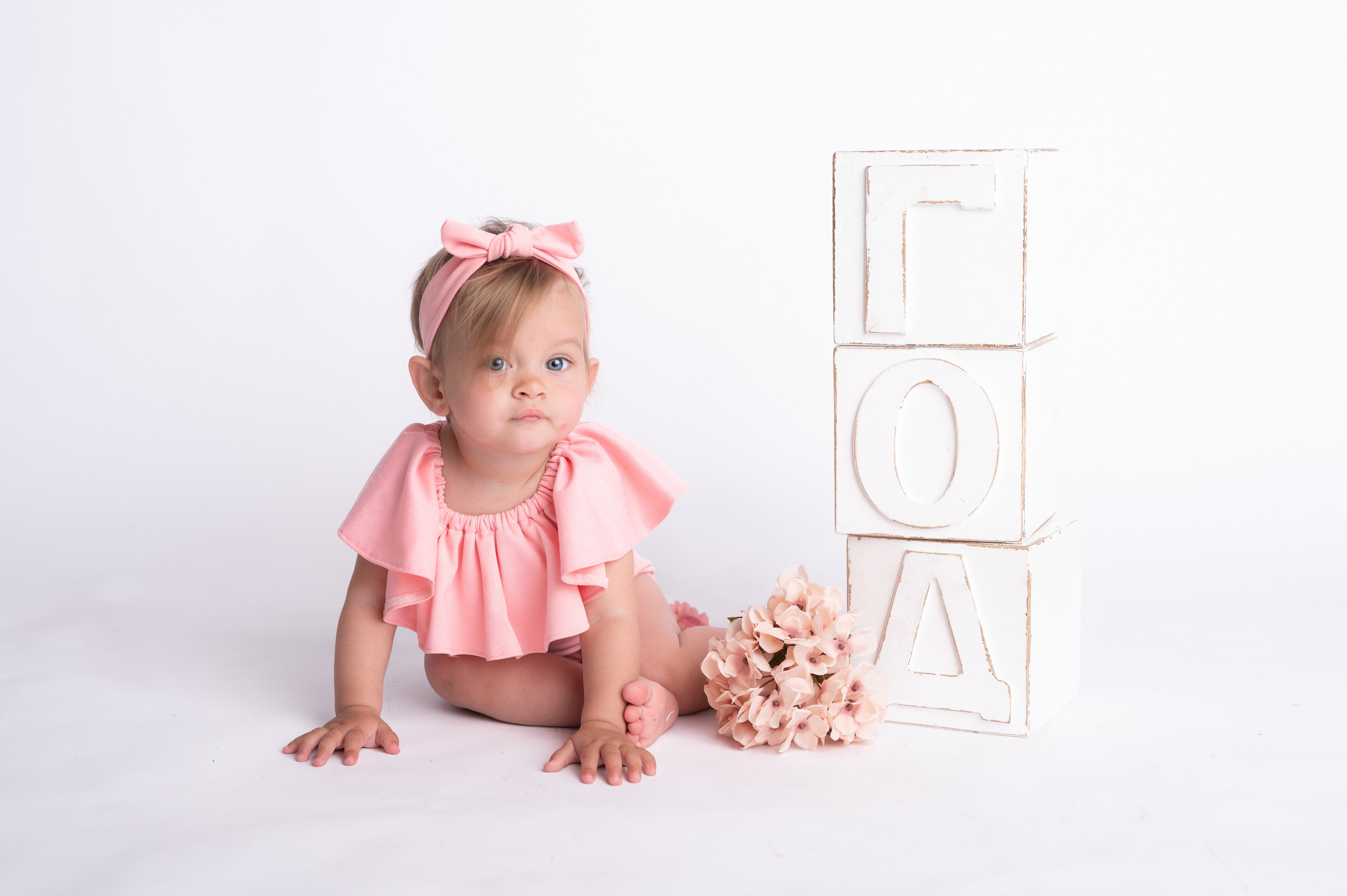 Фотосессия на годик для девочки. Фотосессия на годик в Москве. Фотограф годовасия