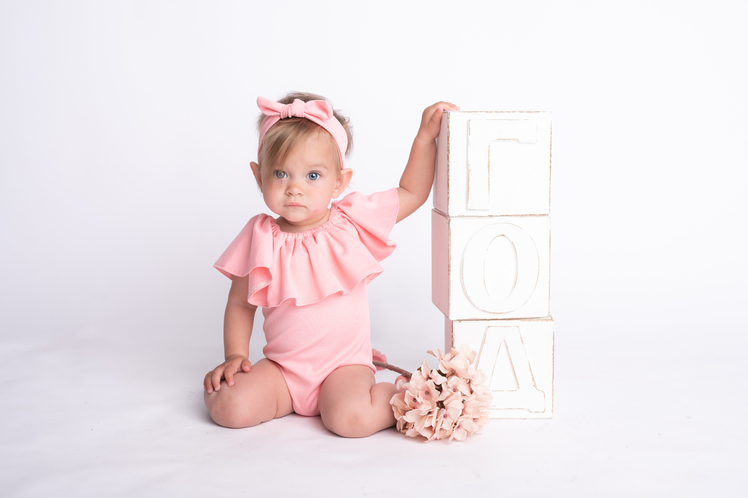 Фотосессия на годик для девочки. Фотосессия на годик в Москве. Фотограф годовасия