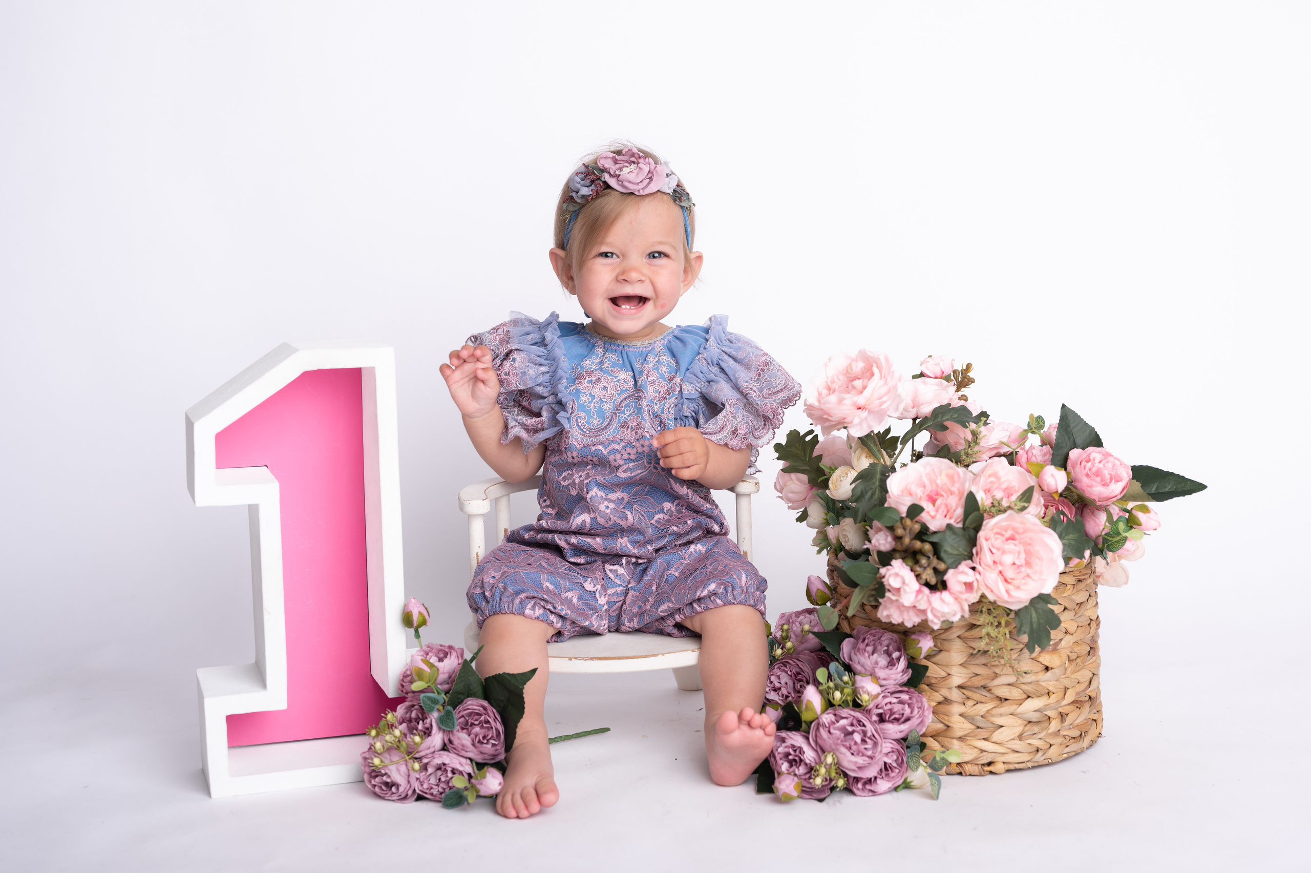 Фотосессия на годик для девочки. Фотосессия на годик в Москве. Фотограф годовасия