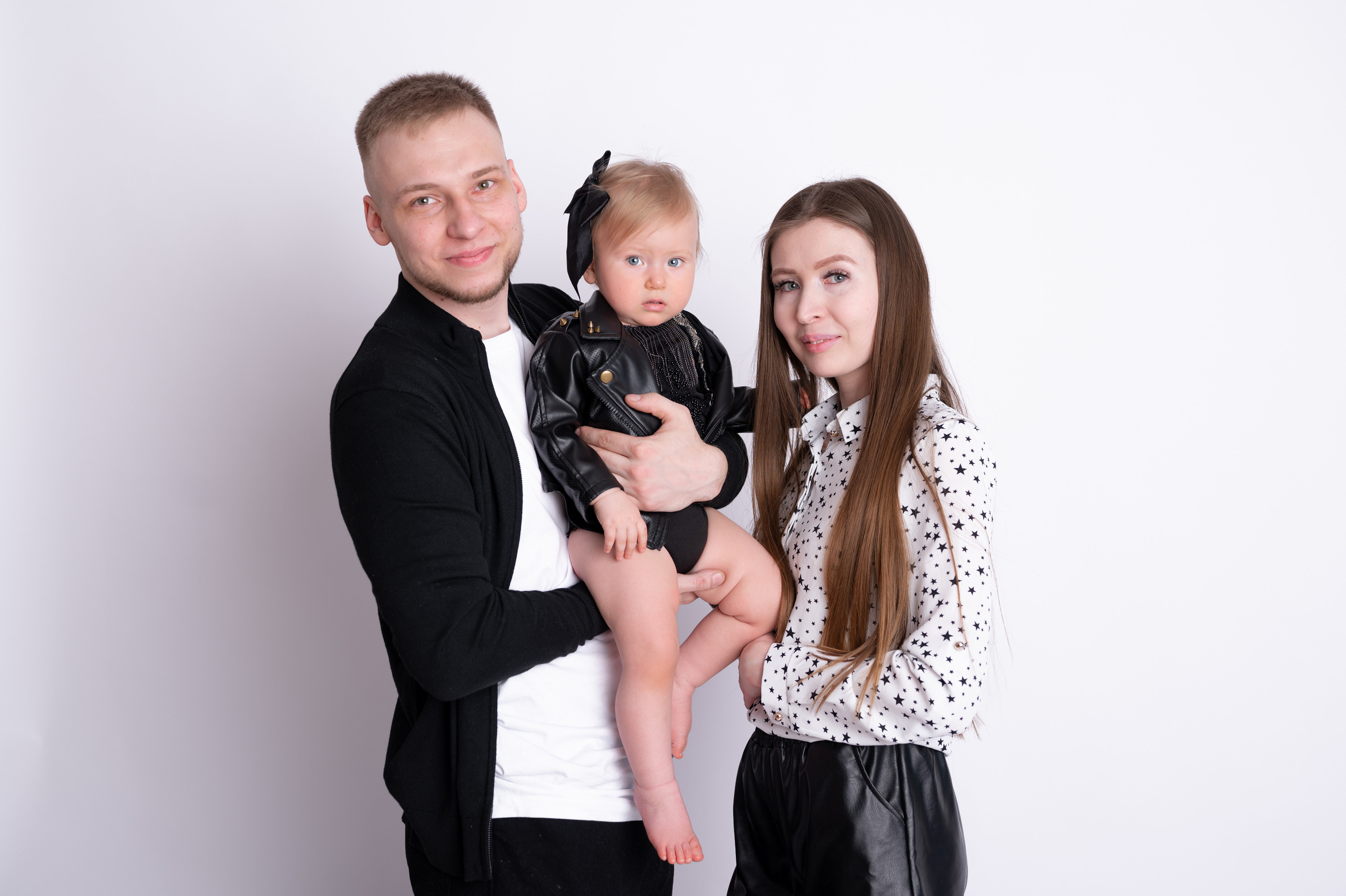 Семейные кадры. Фотосессия на годик в Москве. Фотограф годовасия