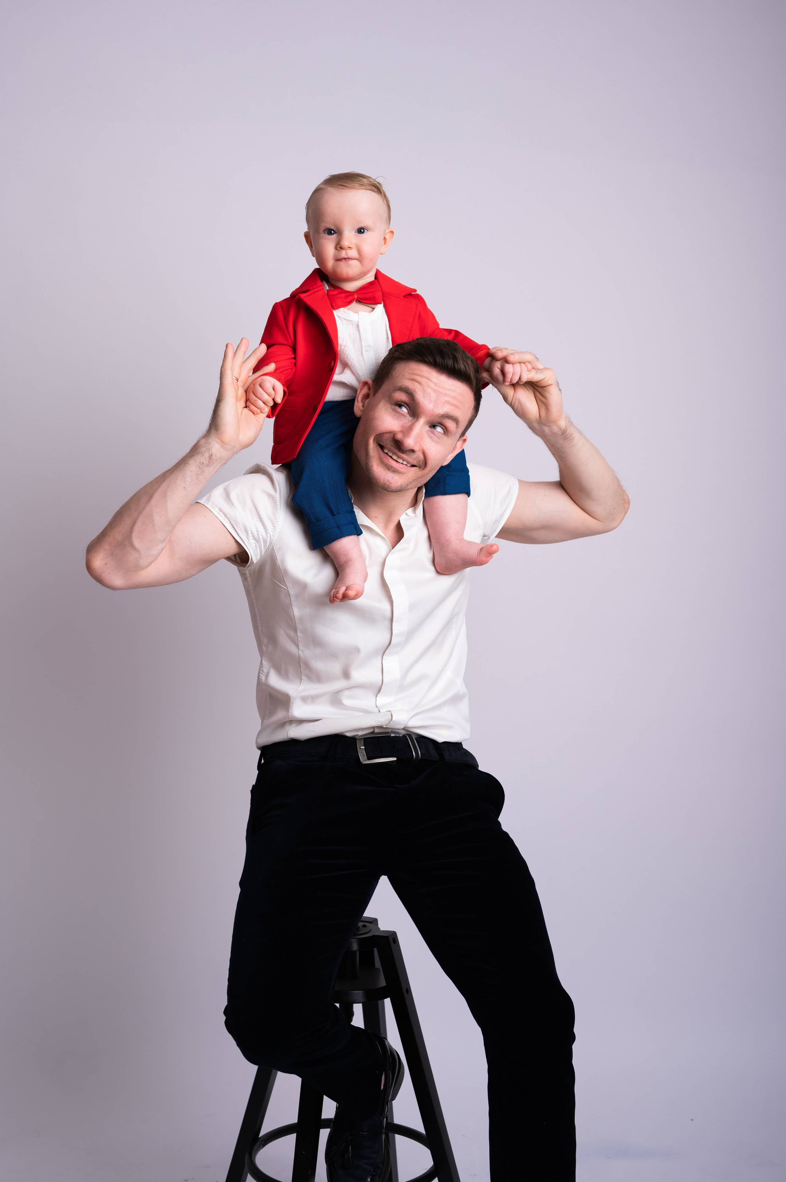 Семейные кадры. Фотосессия на годик в Москве. Фотограф годовасия