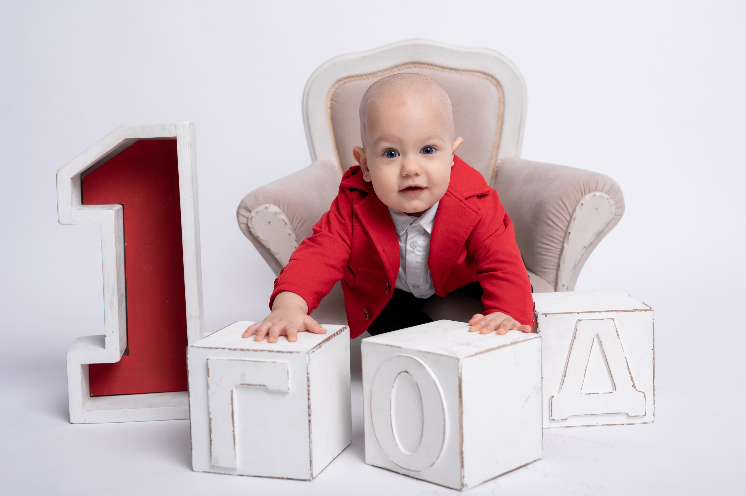 Фотосессия на годик для мальчика. Фотосессия на годик в Москве. Фотограф годовасия