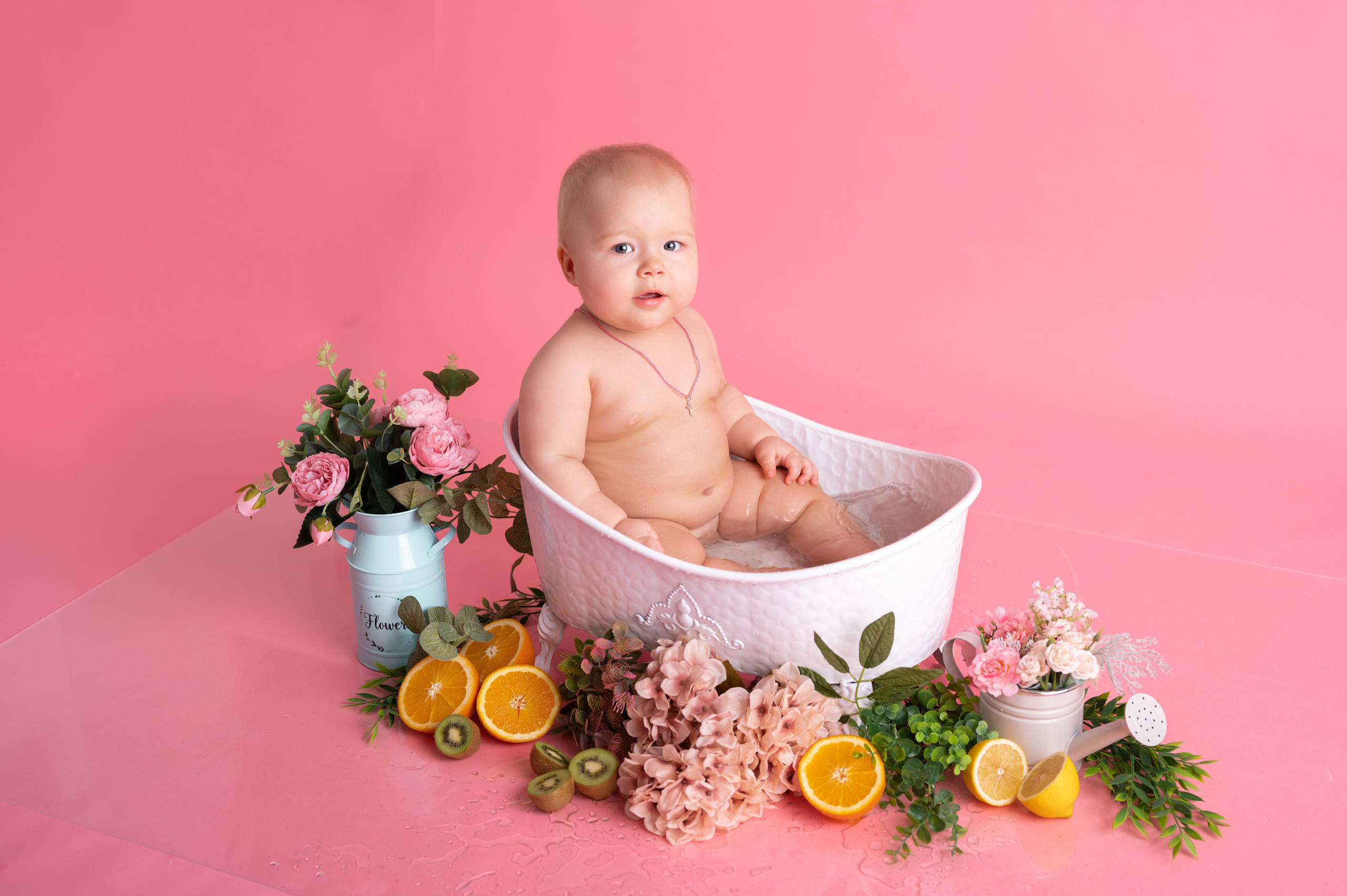 Фотосессия на годик для девочки. Фотосессия на годик в Москве. Фотограф годовасия