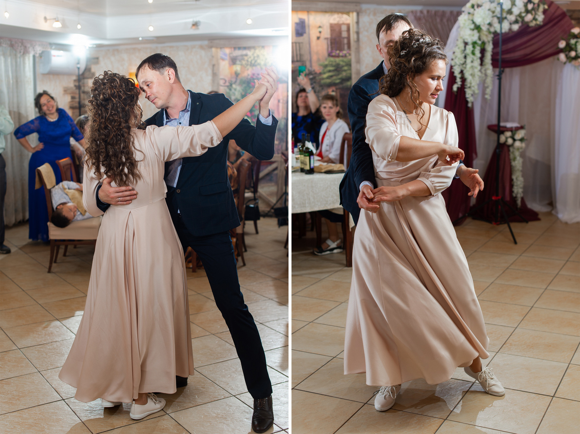 Танцующие молодожёны. Свадебный и семейный фотограф в Омске Мормулев Михаил