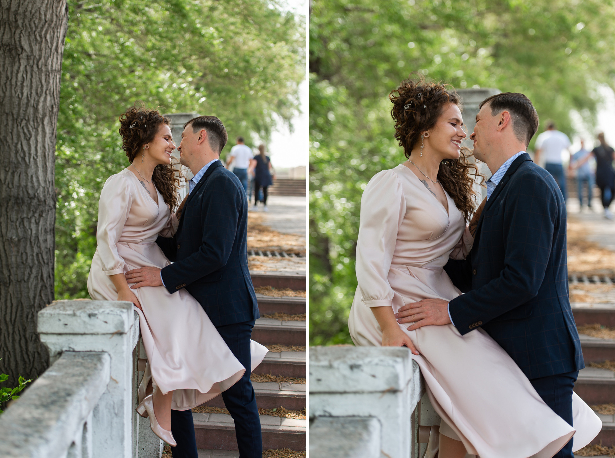 Танцующие молодожёны. Свадебный и семейный фотограф в Омске Мормулев Михаил