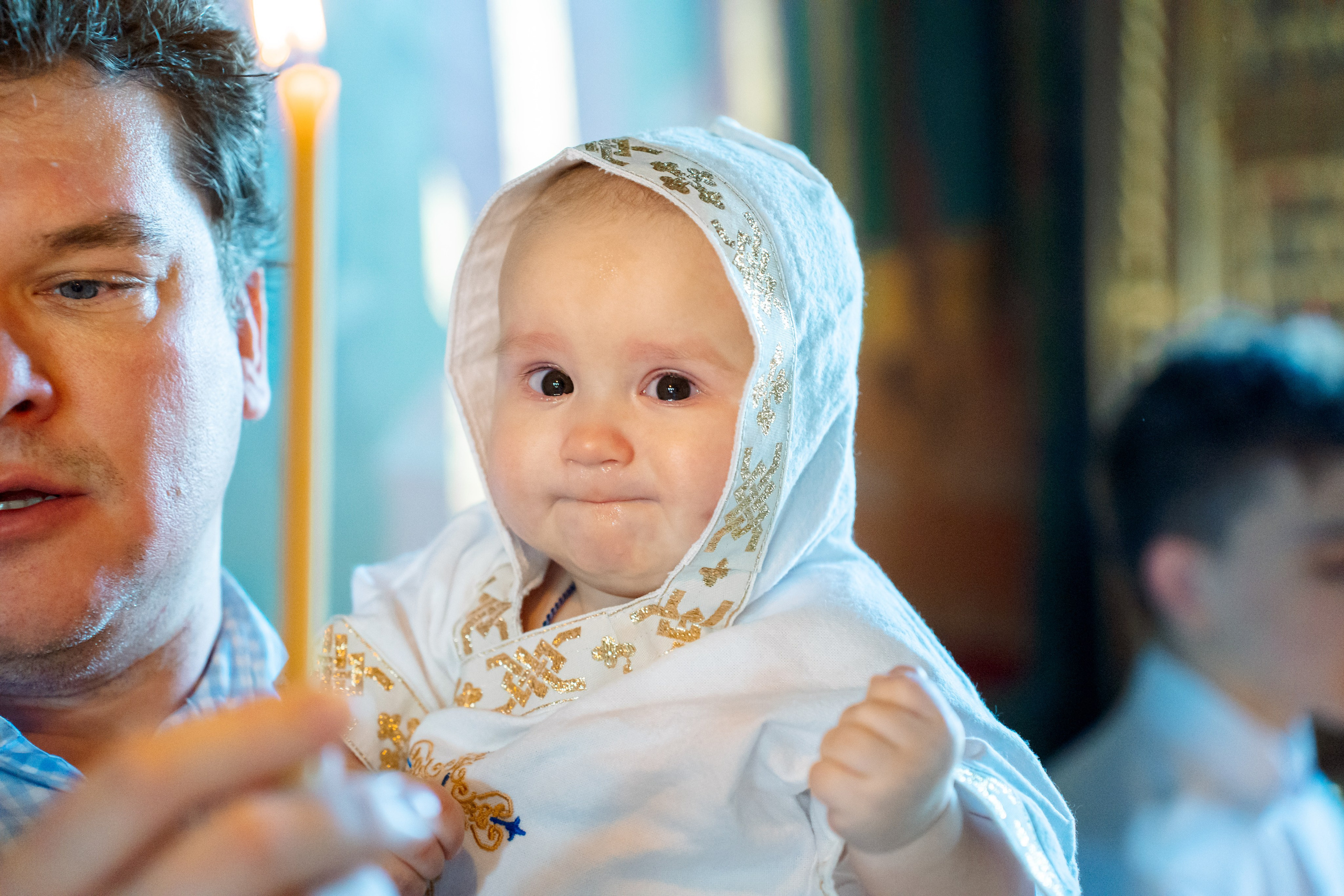 Крещение Мирона. Фотограф Казакова Анастасия