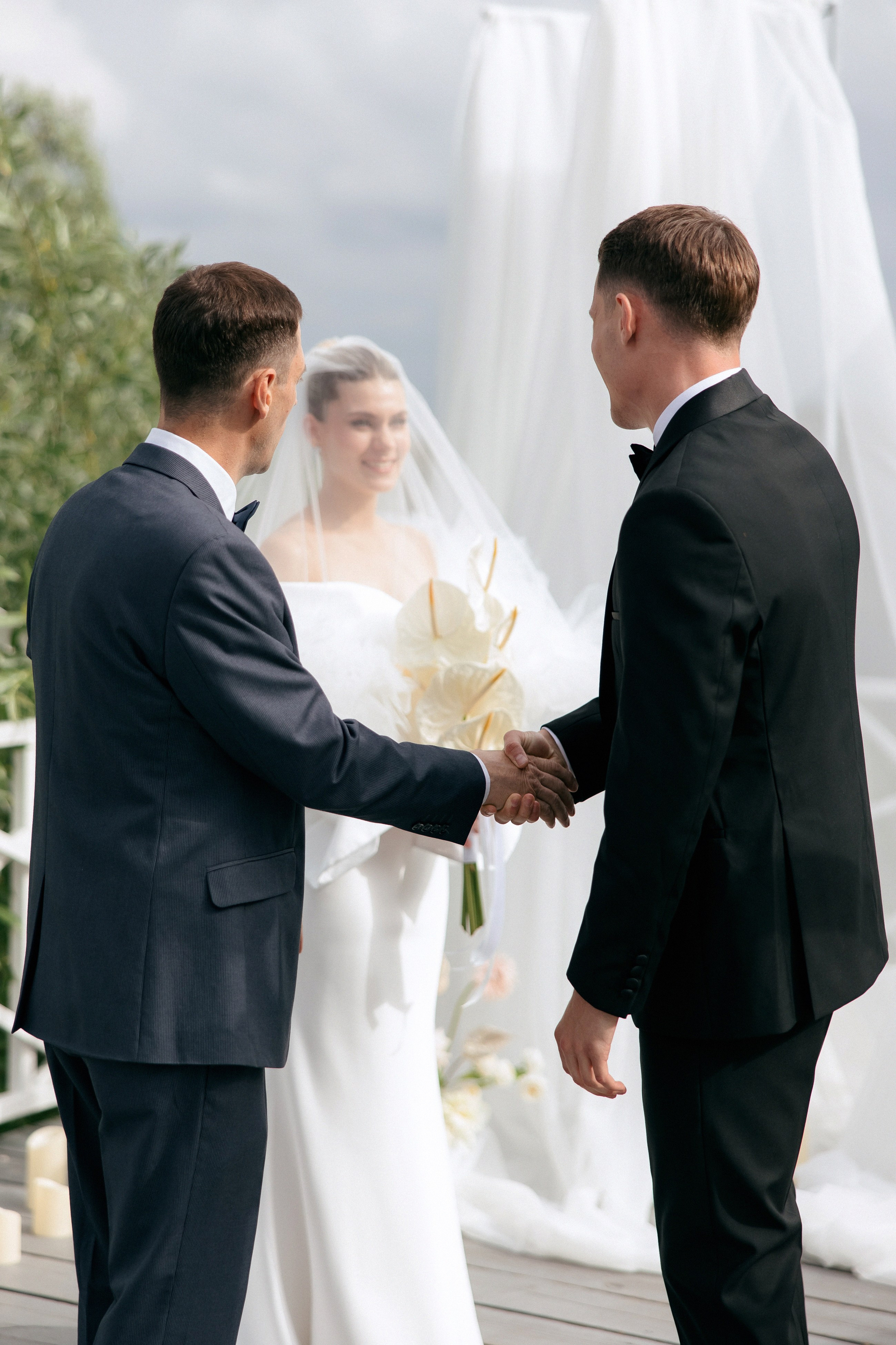 Свадебная фотосессия Настя, Макс и Карюша. Свадебный фотограф Москва