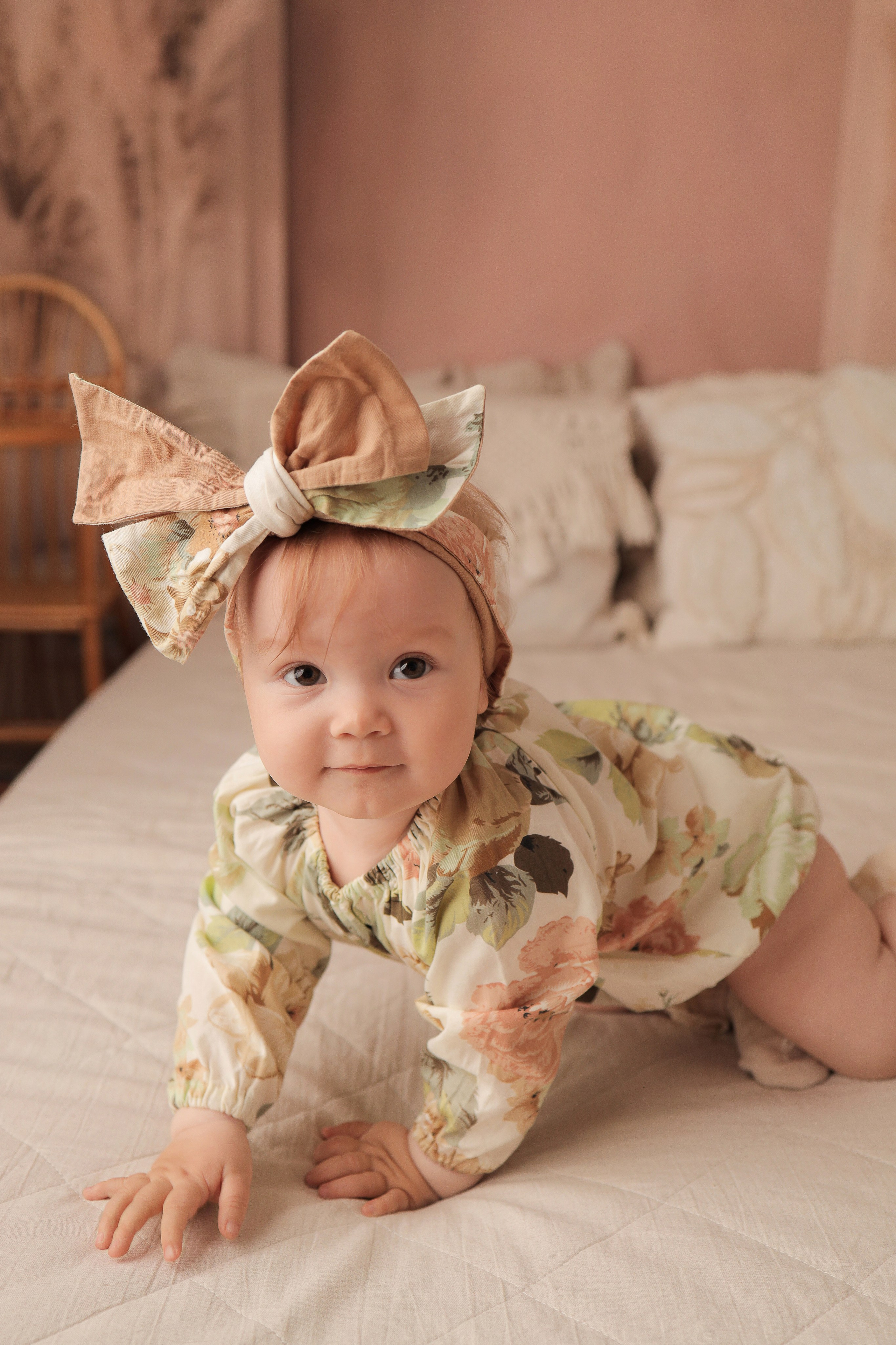 Доминика, 1 годик. Фотограф новорожденных в Новокузнецке Анна Горошникова