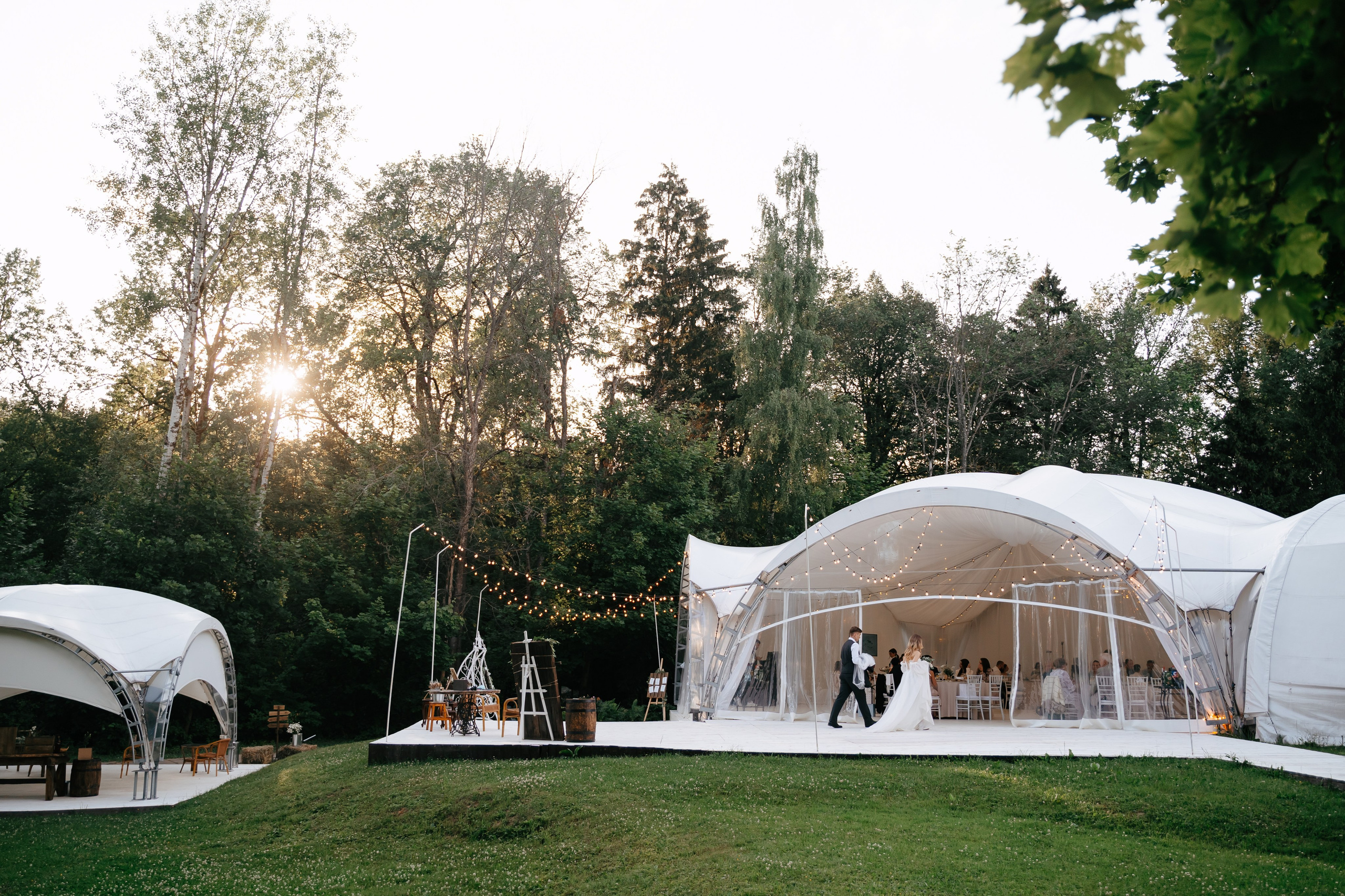 Свадьба загородом в Москве