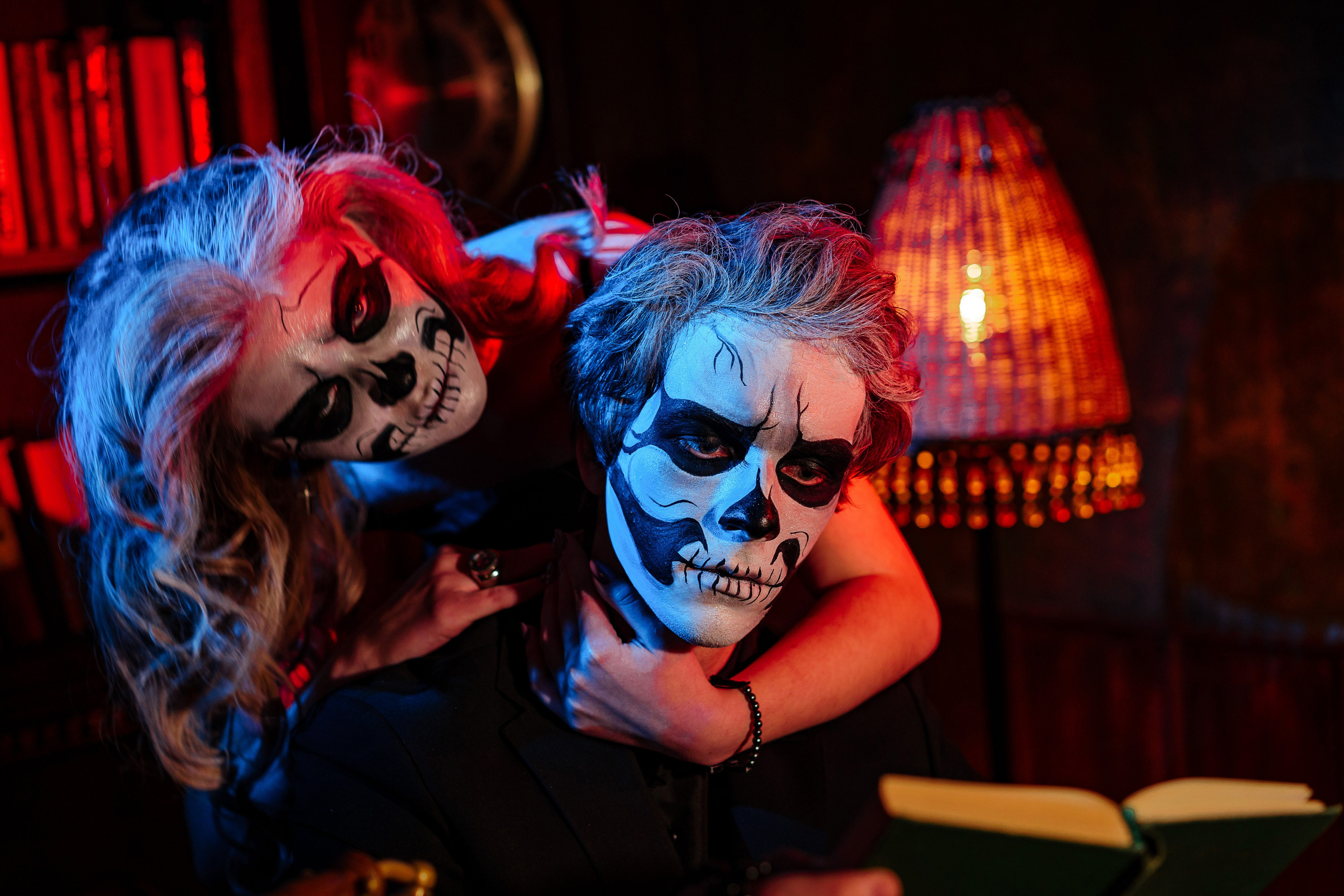 Лав стори фотосессия на Helloween в Москве