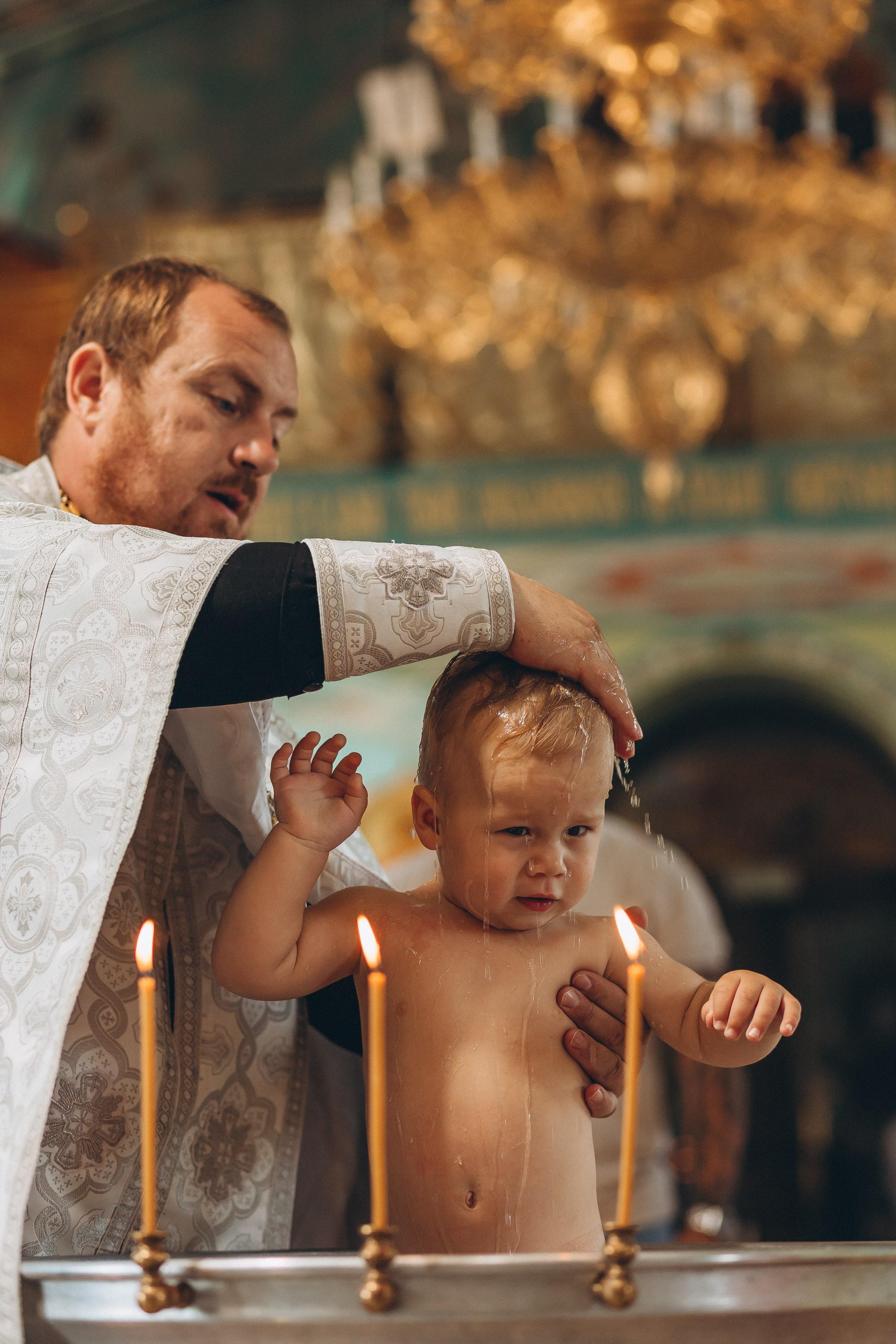 Крещение Максима. Семейный фотограф в Волгодонске Краченцева Анна