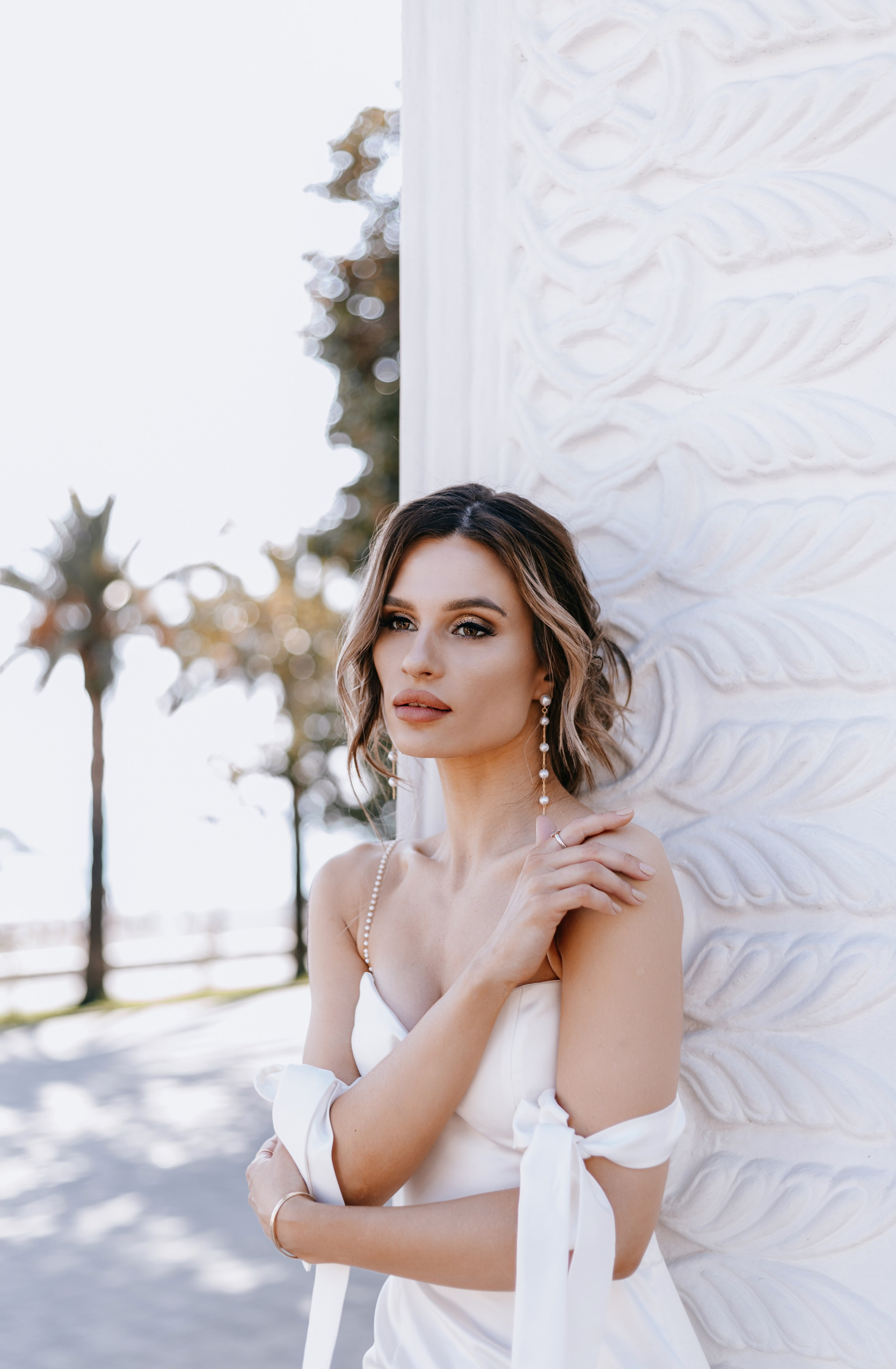 Элегантность в белом. Photographer Victoria Slavnova
