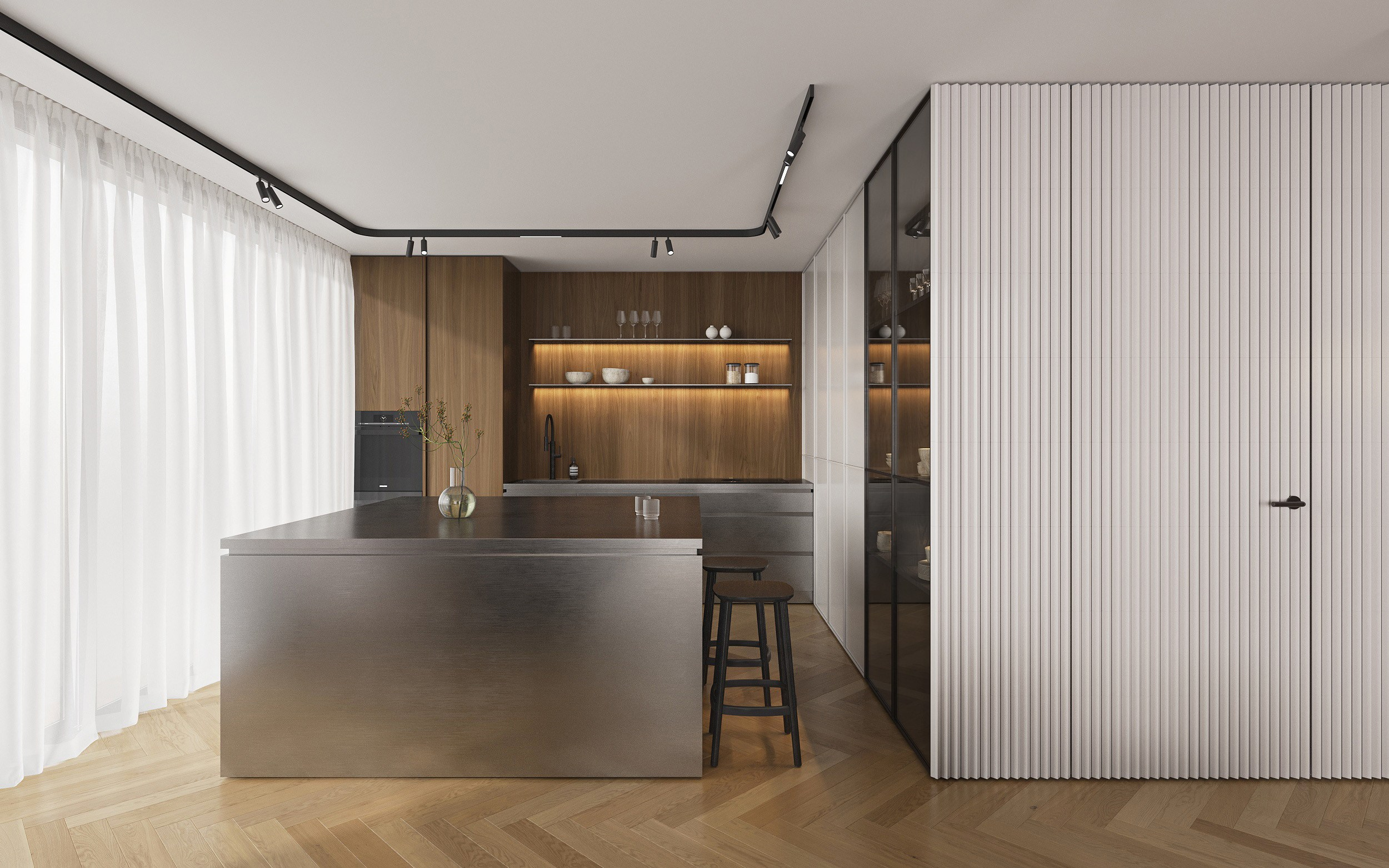 Apartment 'G'. Interior visualization