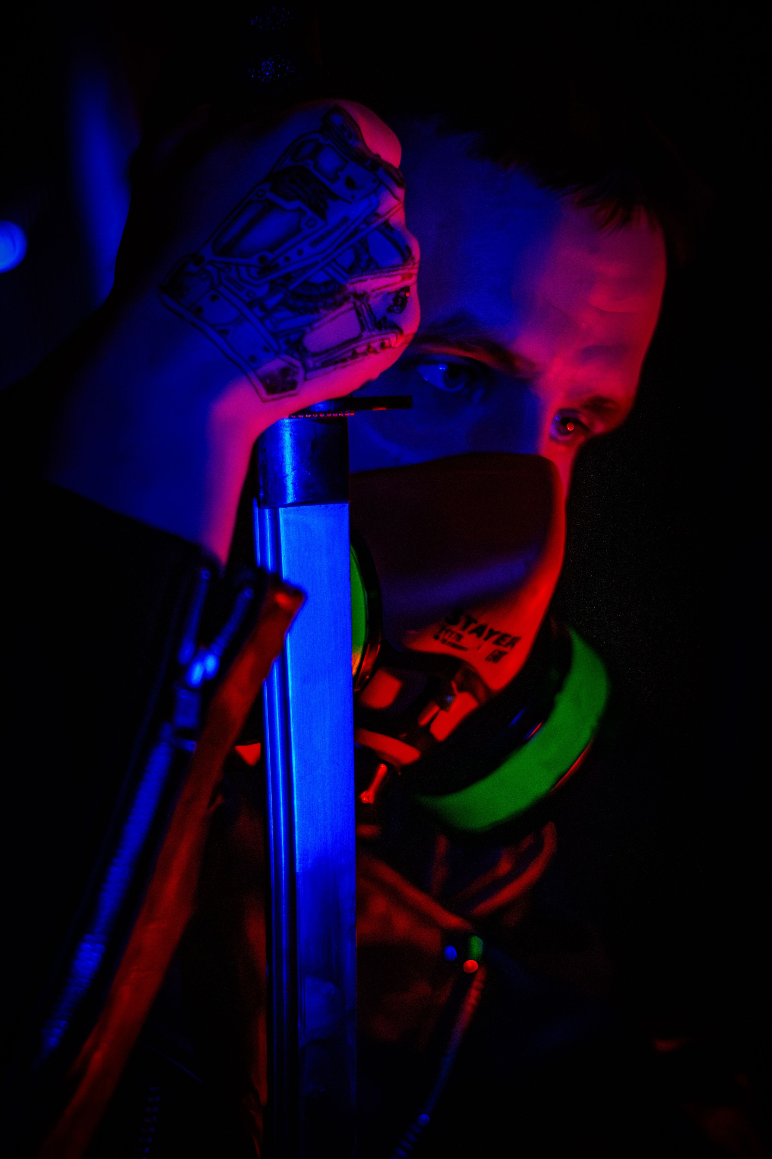 Фотосъёмка в стиле Киберпанк. Фотограф в Южно-Сахалинске Гусаков Евгений