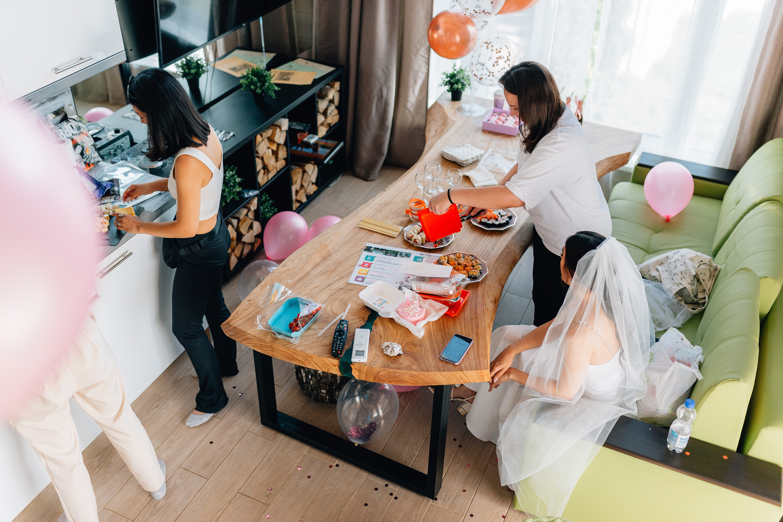 Девичник. Свадебный фотограф в Москве Арчылан Николаев
