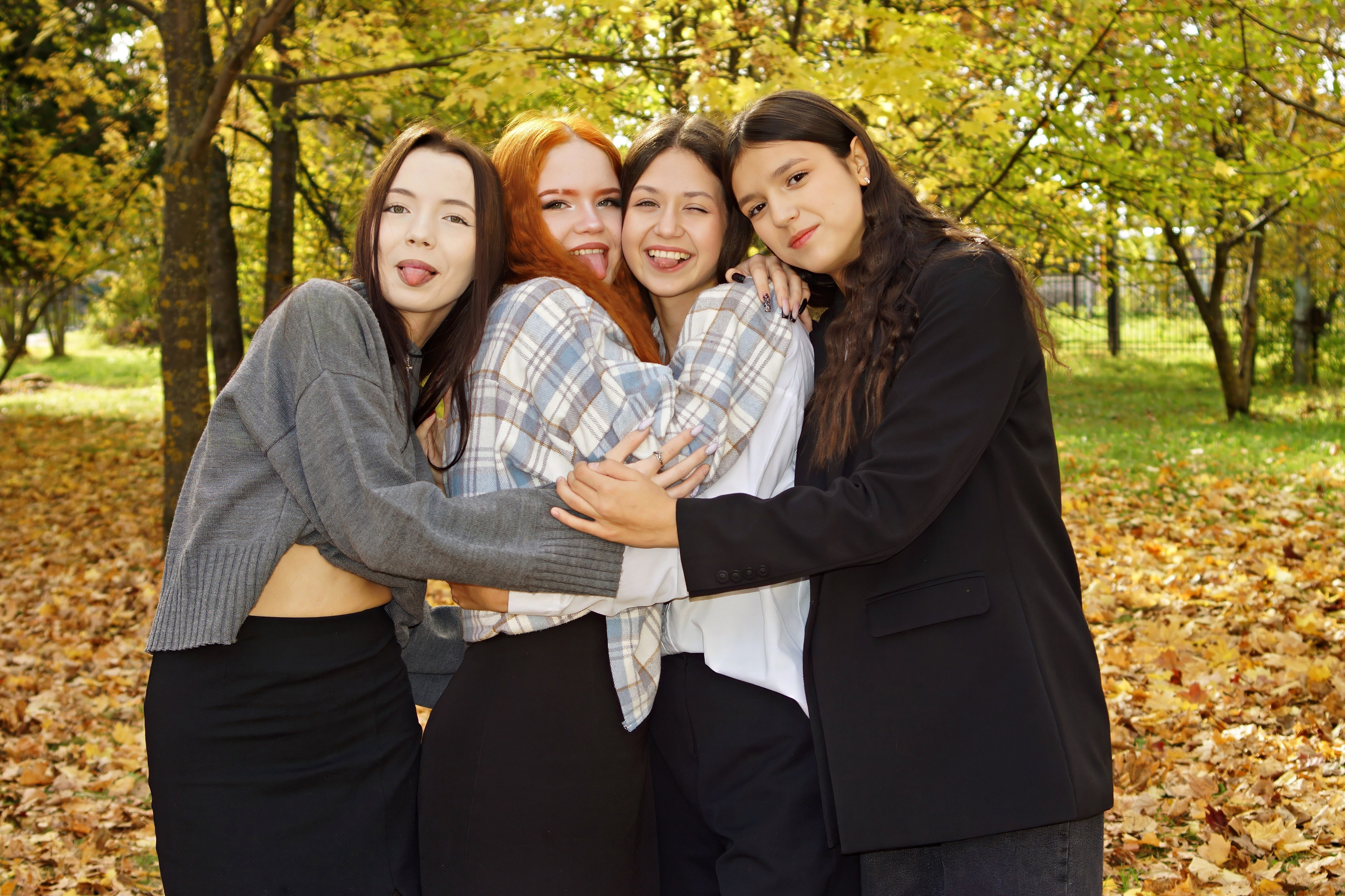 Осенняя фотосессия в школе г. Йошкар-Ола