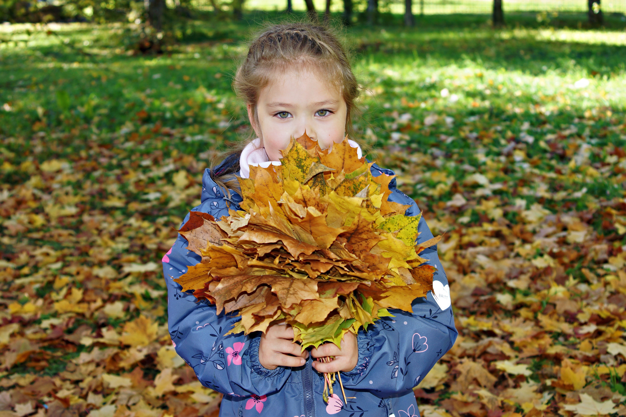 Осенняя фотосессия в детском саду г. Йошкар-Ола