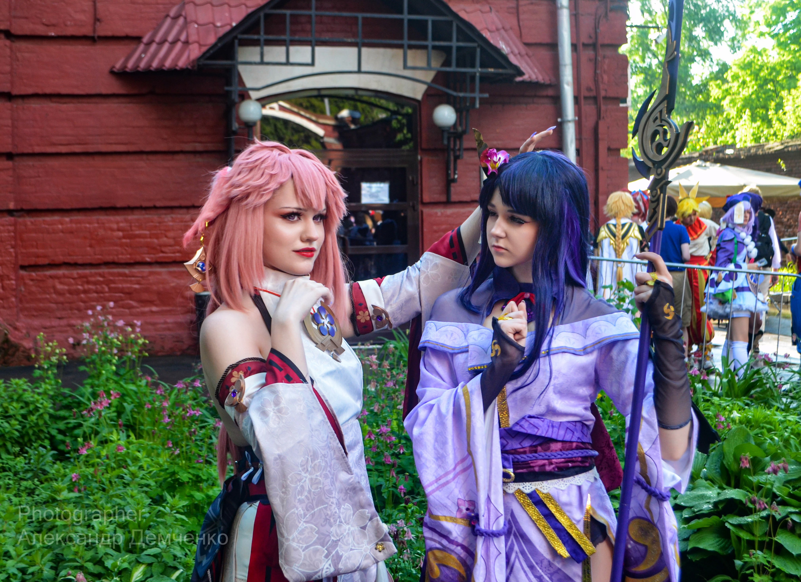 Фотосессия на фестивале косплея Never Party 3.0 в Москва