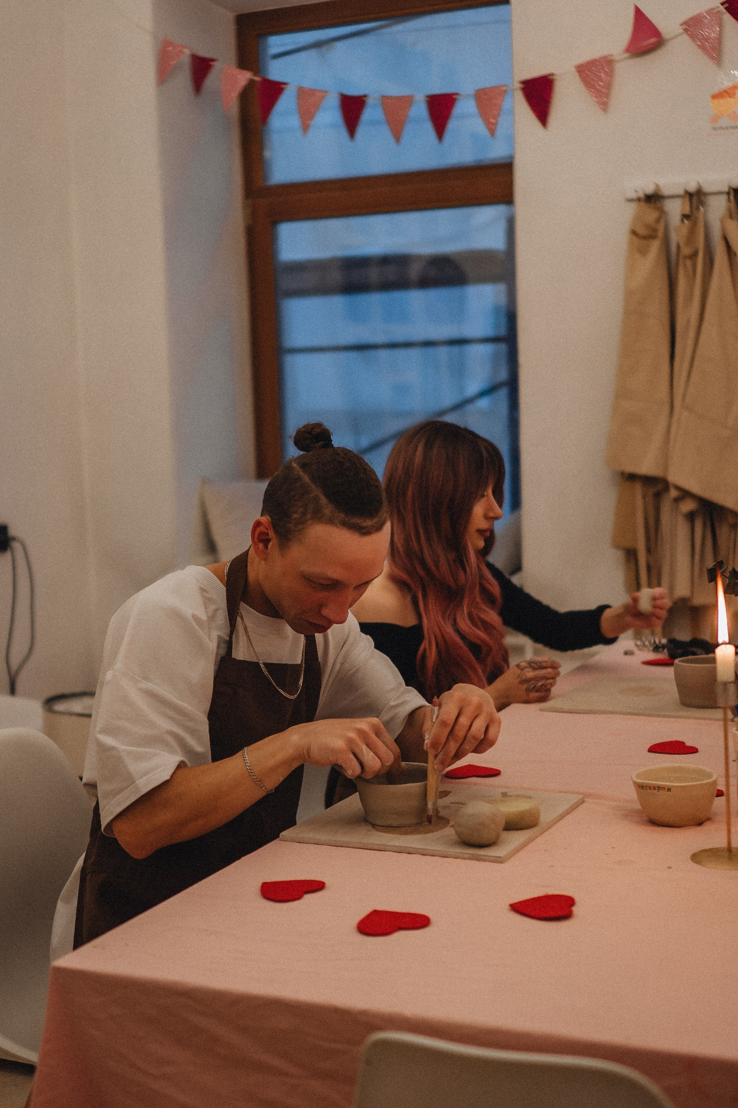 СВИДАНИЕ В ГОНЧАРНОЙ МАСТЕРСКОЙ. Профессиональный фотограф, Санкт-Петербург — Виктория Богомолова