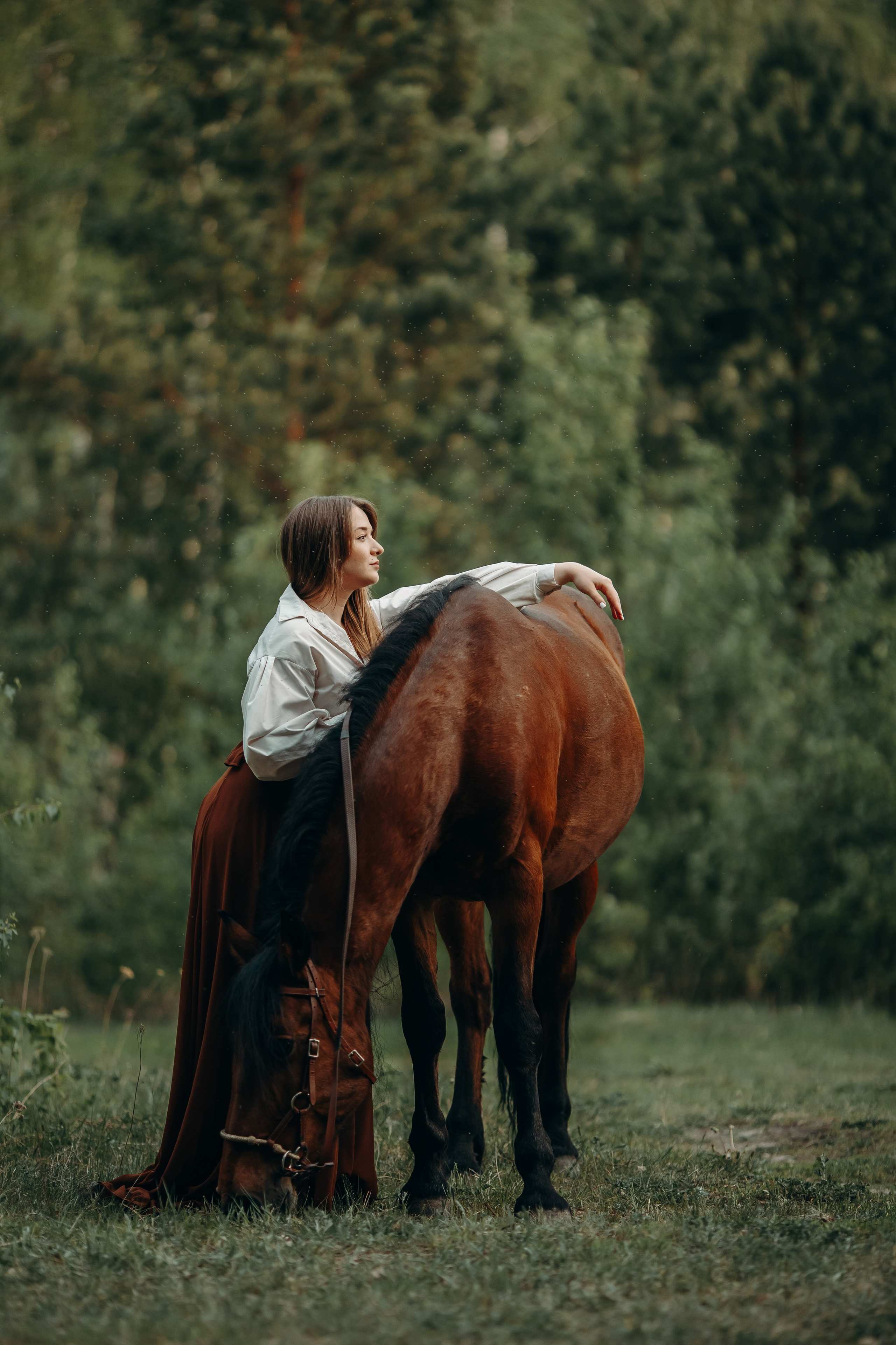 Ксения и Талисман. Анна Молчанова конный фотограф в Тюмени | фотосессии с лошадьми Тюмень