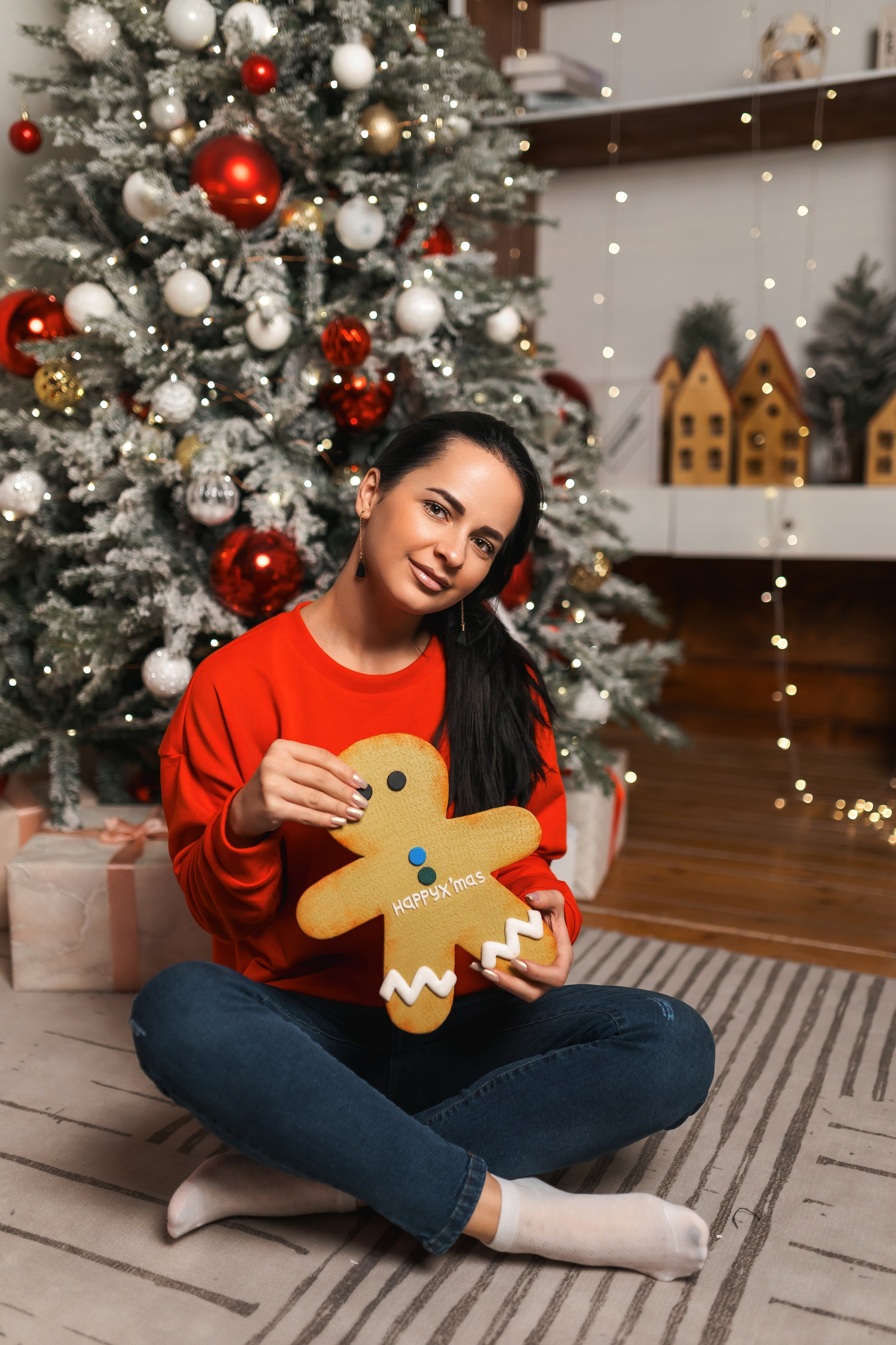 Новогодний фотосет двух семей. Свадебный фотограф в Хабаровске