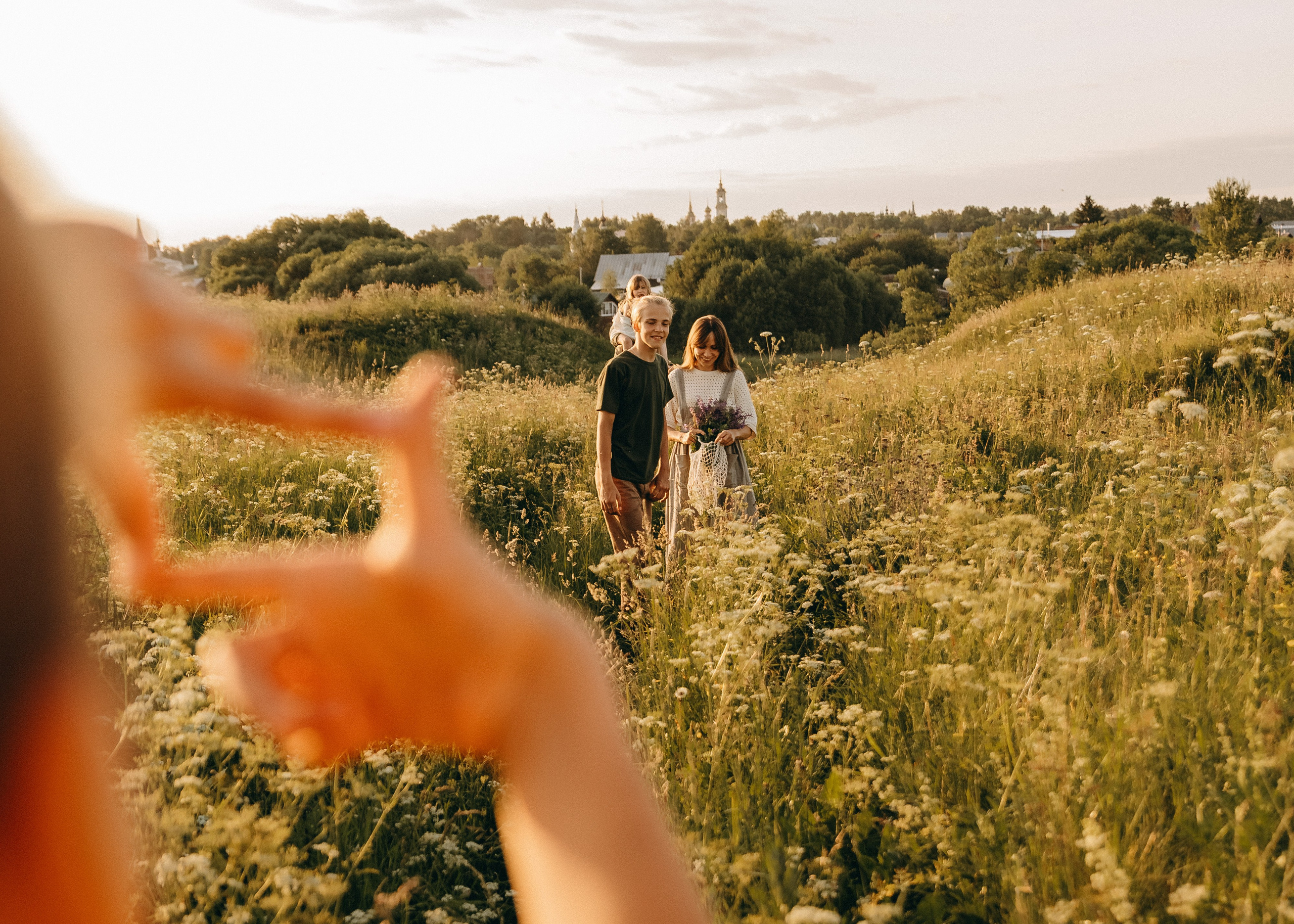 Наталья, Дмитрий, Артем, Леша и Аглая. Семейный фотограф В Москве Александра Дейкун