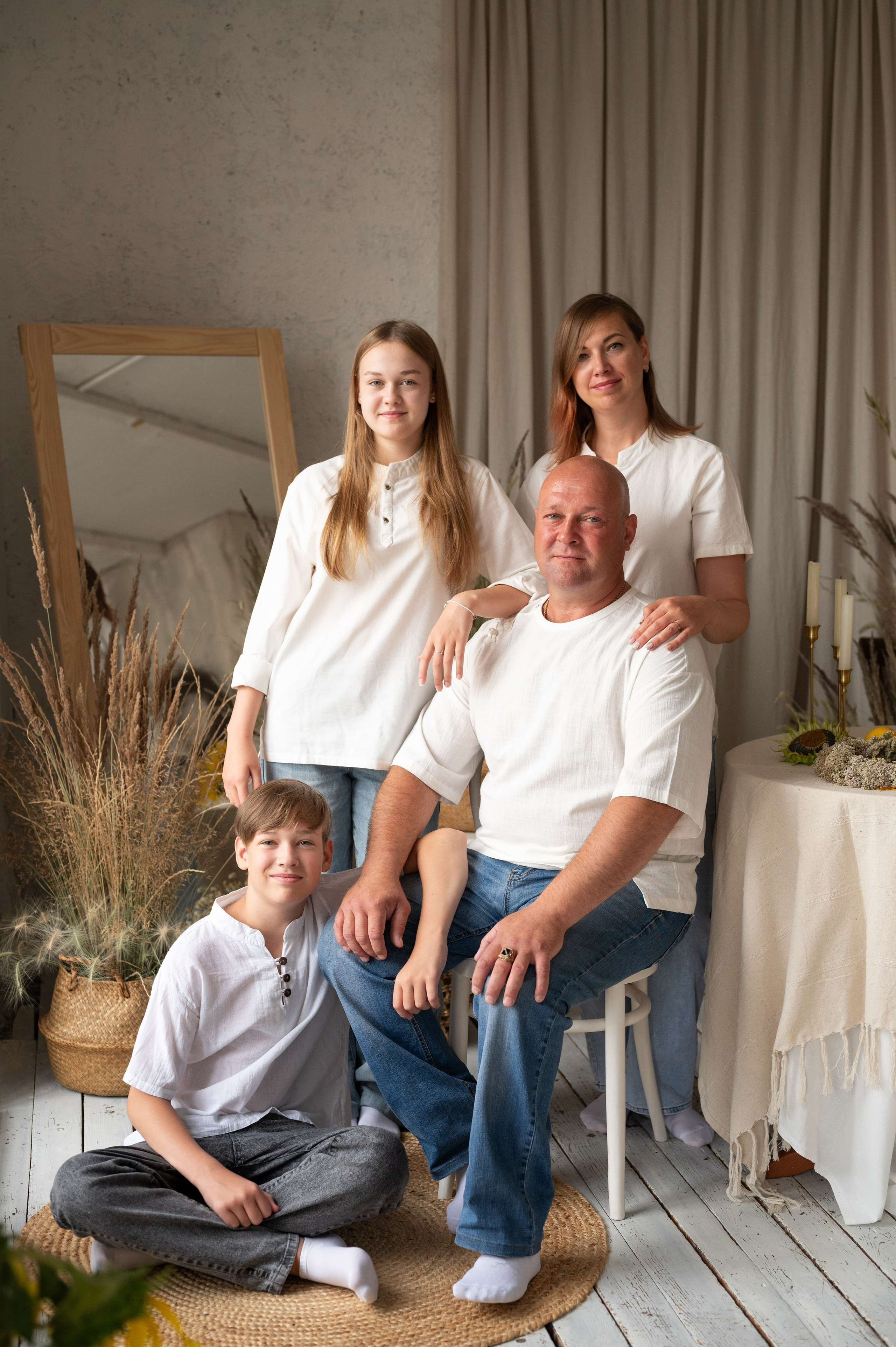 Семейная, фотостудия «Воздух». Фотограф новорожденных, семейный детский в Тюмени Татьяна Морозова