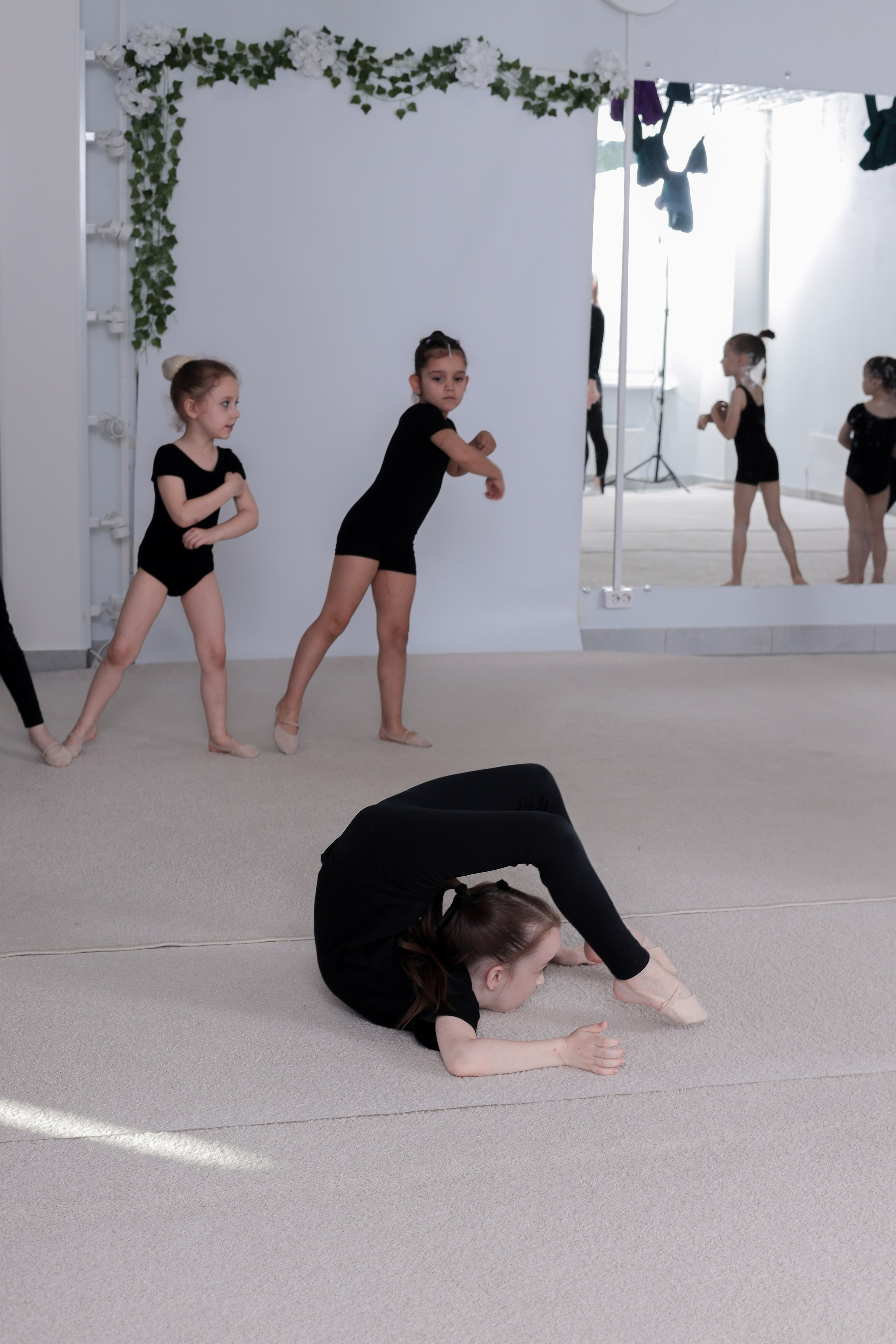 Открытый урок гимнастика. Фотограф Надршина Лилия