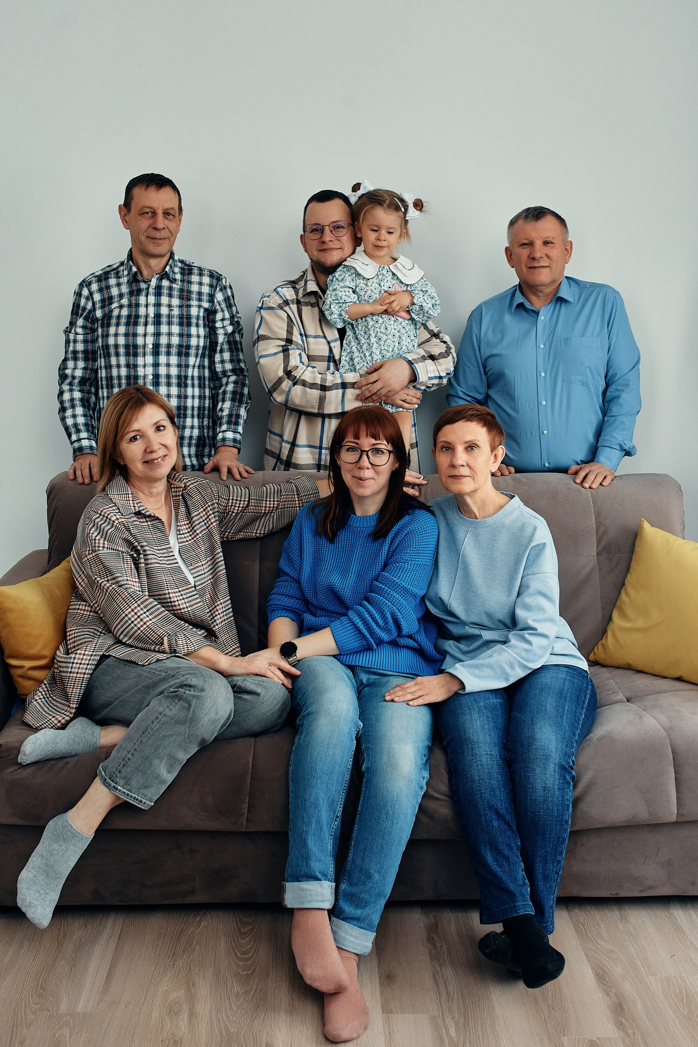 Домашняя новогодняя фотосессия. Семейный и репортажной фотограф в Красноярске и Москве Виктор Бабинцев