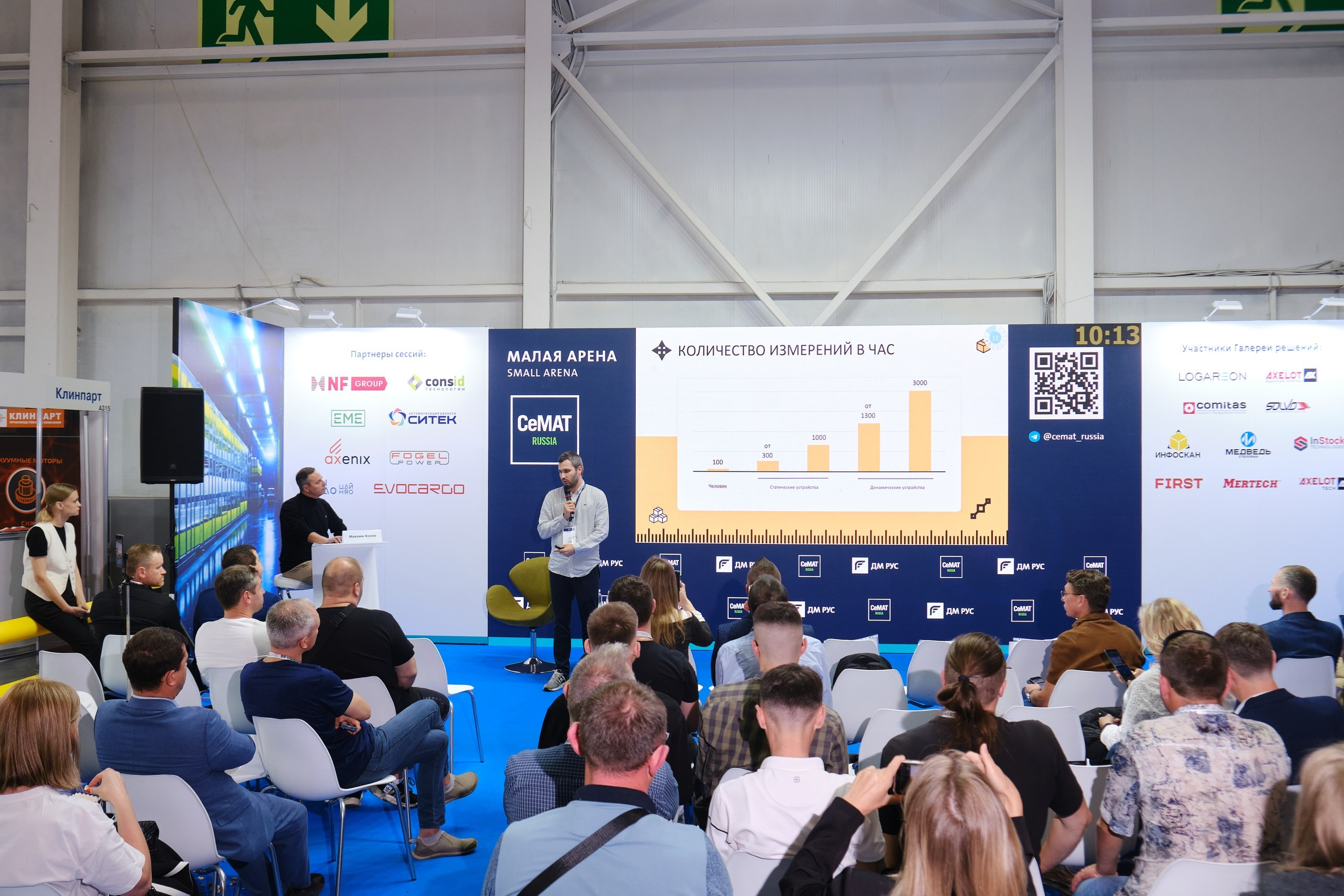 Выставка CeMAT. Репортажный фотограф в Москве Денис Тамко