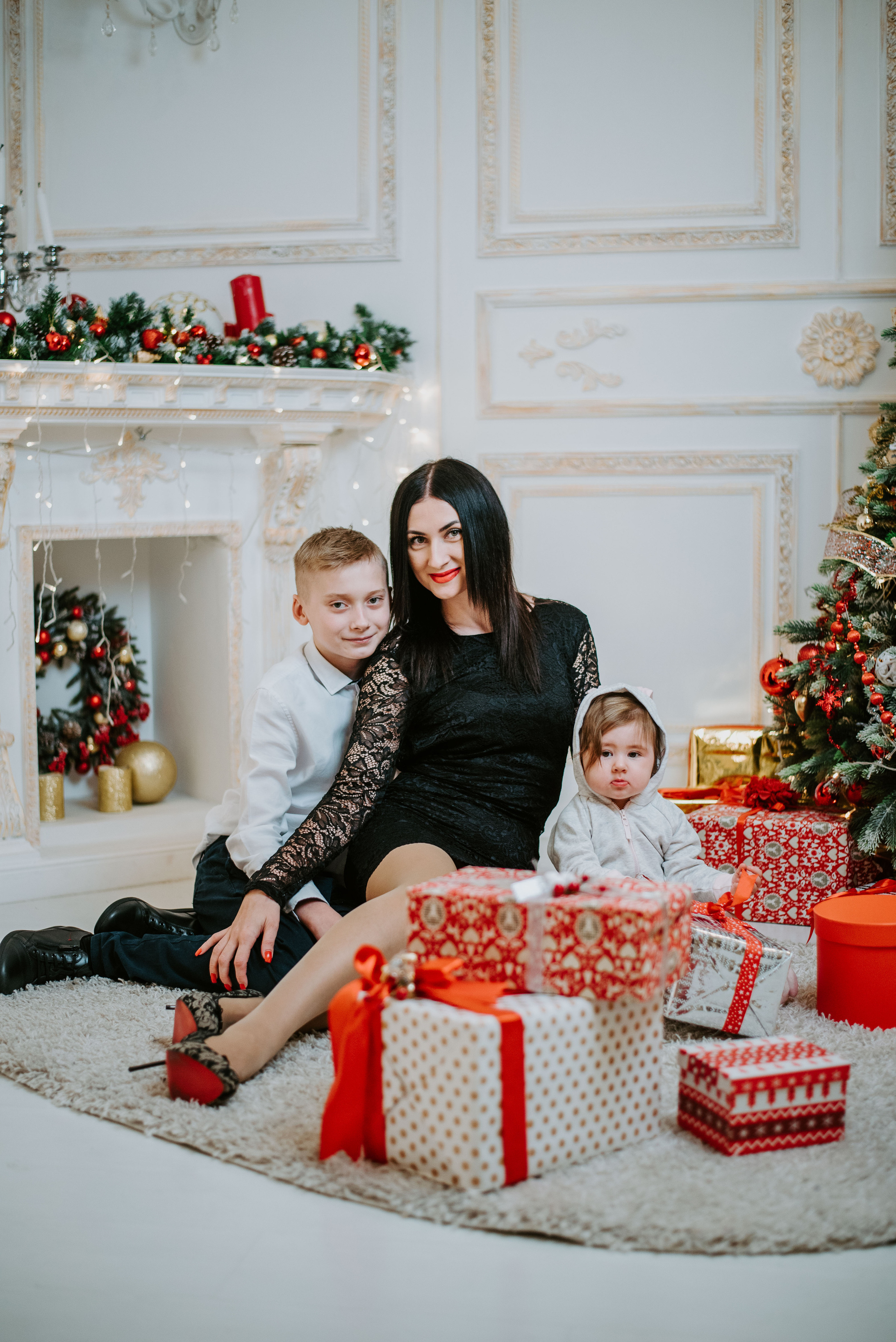 Ирина с детьми. Фотограф Мария Хлебникова Санкт-Петербург Москва