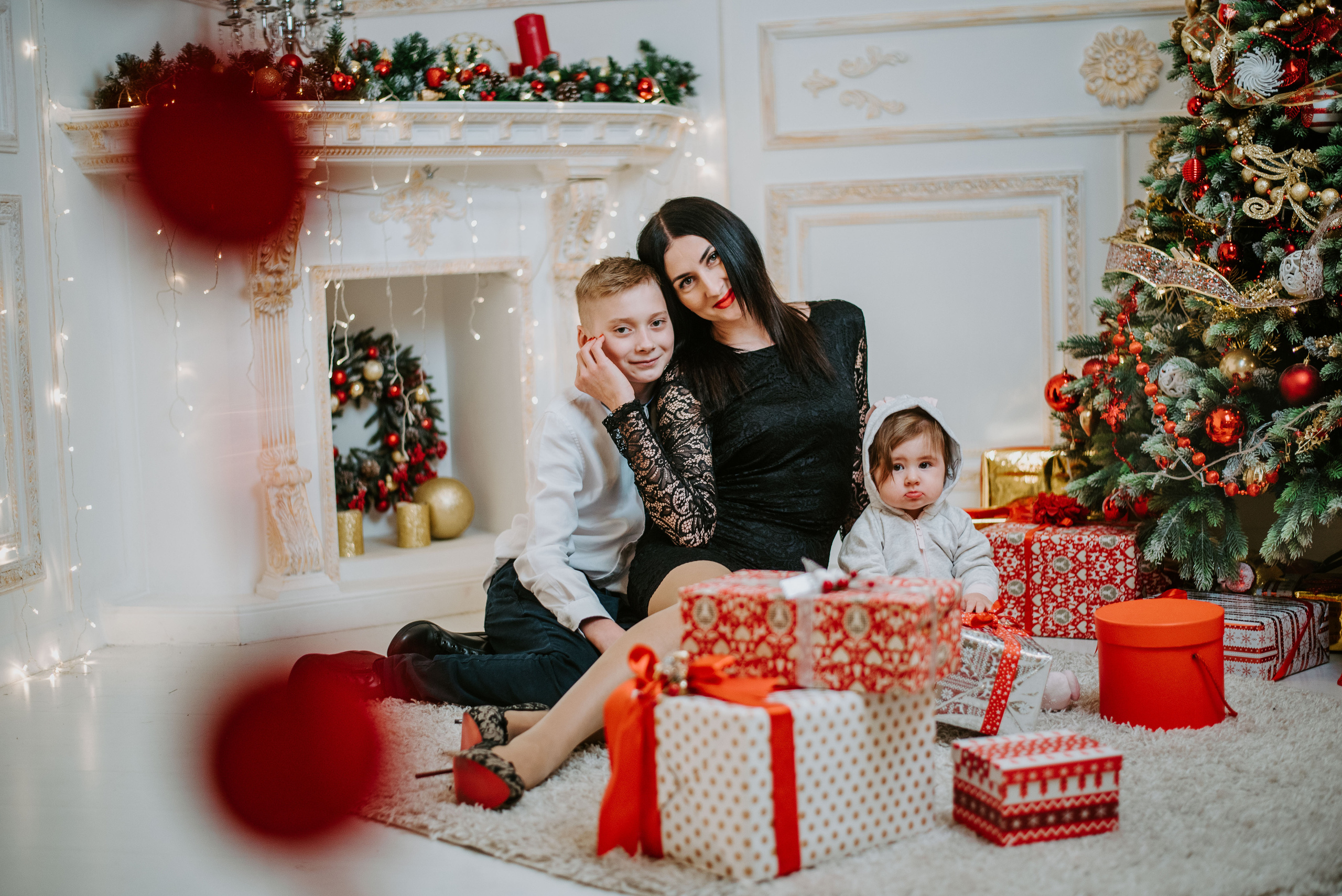 Ирина с детьми. Фотограф Мария Хлебникова Санкт-Петербург Москва