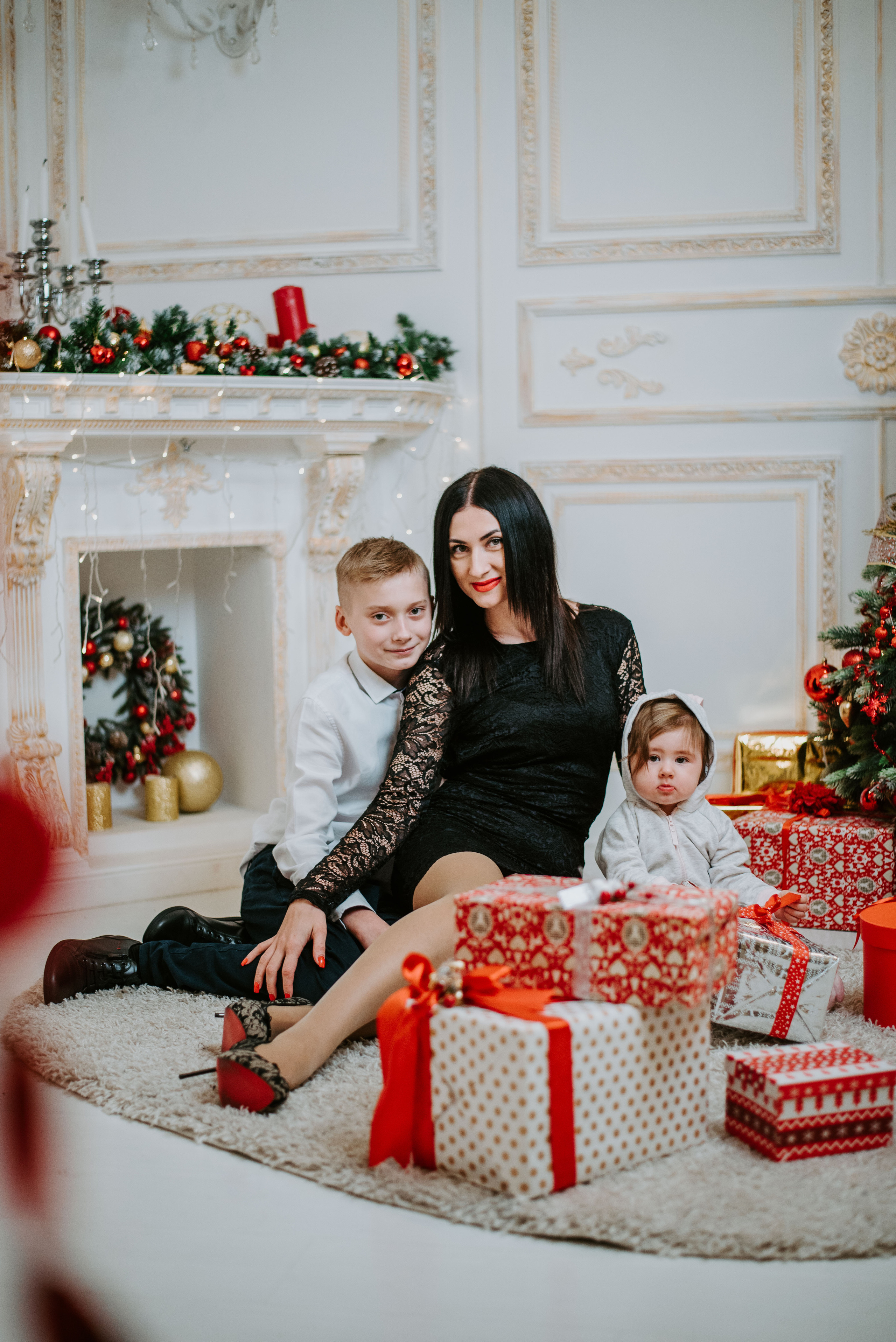 Ирина с детьми. Фотограф Мария Хлебникова Санкт-Петербург Москва