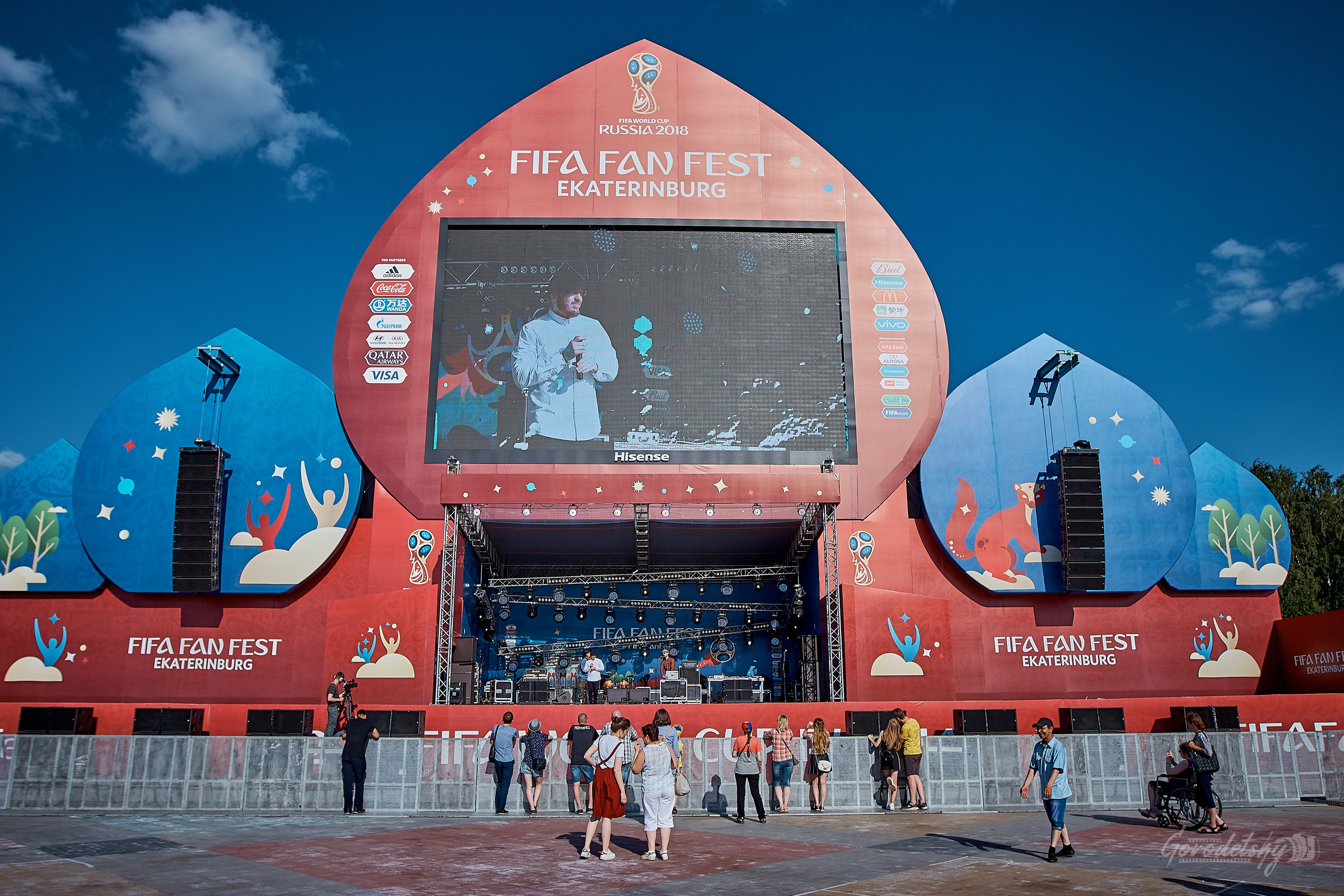 Fifa Fan Fest 30 июня-01 июля 2018. Профессиональный фотограф в Екатеринбурге Юра Сахар