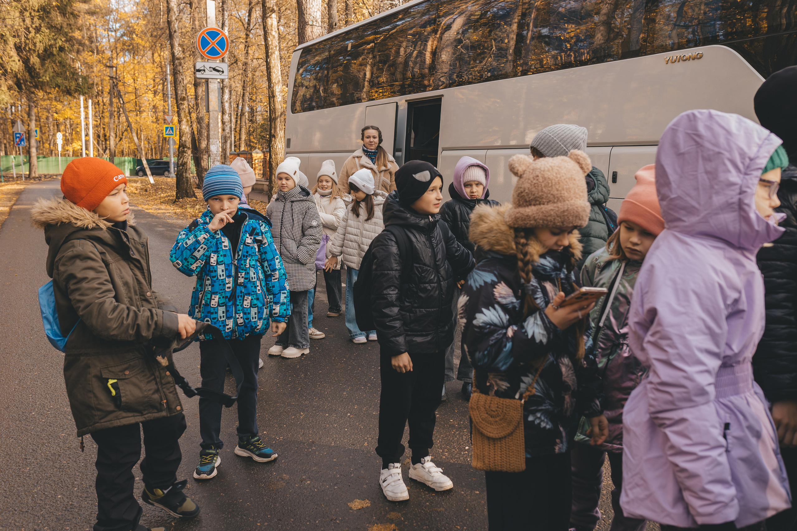 Репортаж школьной экскурсии. Семейный и женский фотограф в Москве Надежда Воробьева