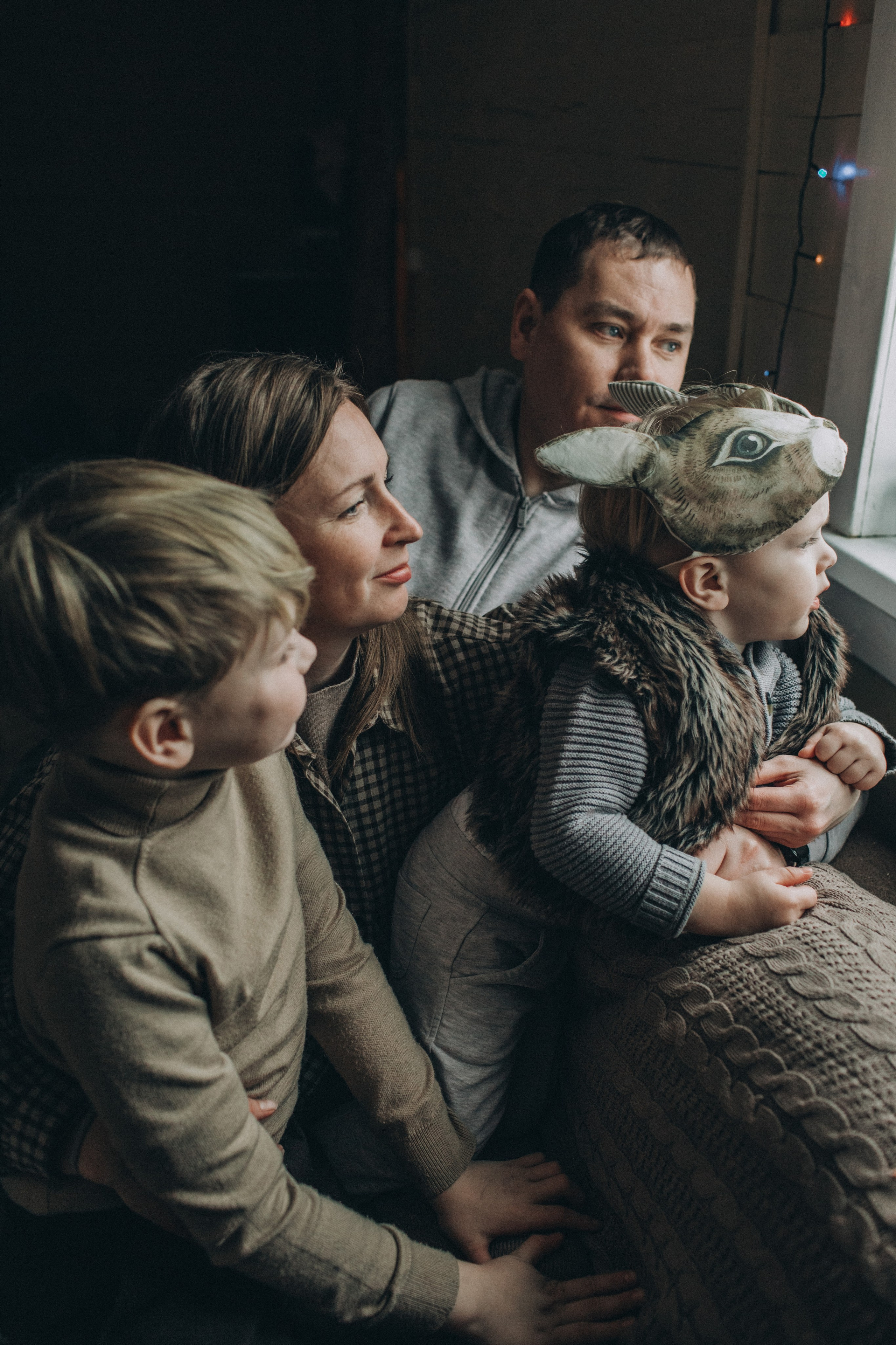 Женечка с семьей. Дачная история. Семейный фотограф Томск