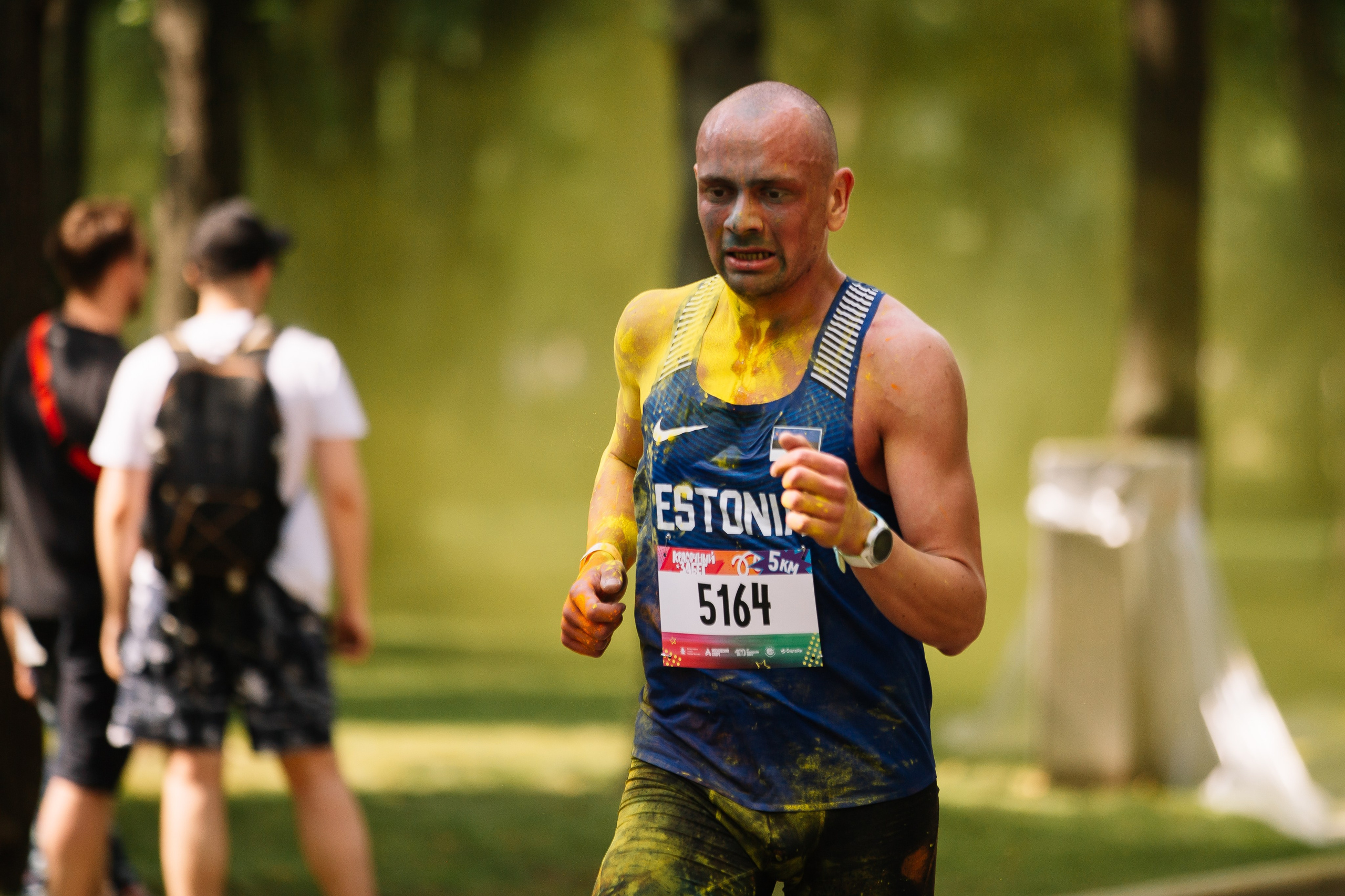 Красочный забег. Свадебный Семейный Репортажный фотограф в Москве