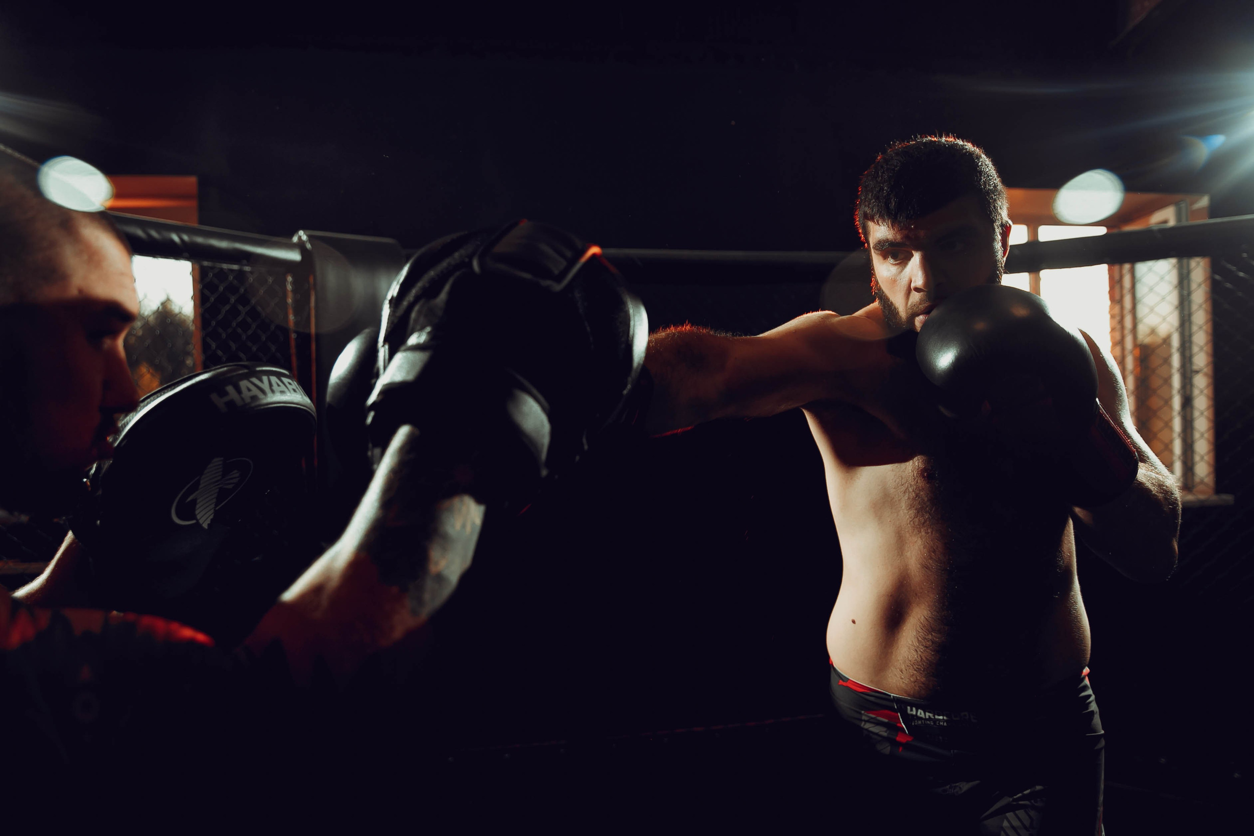 Фотосессия бойца лиги Хардкор. Ваш репортажный фотограф Артемий Антонов