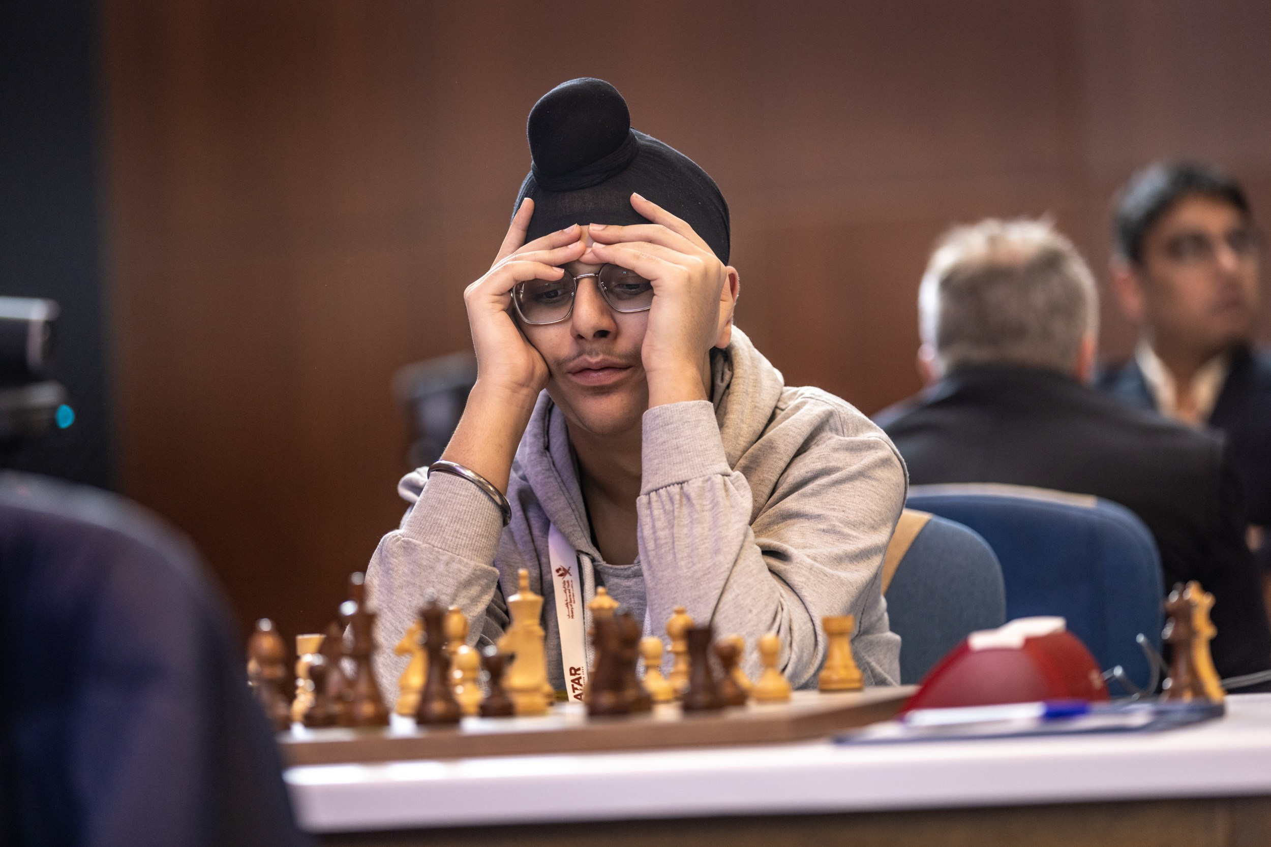 2024.12.04 Qatar Masters Open 2024 — Round2. Фотограф Анна Штурман (репортажная съёмка любых событий и мероприятий) Anna Shtourman photographer