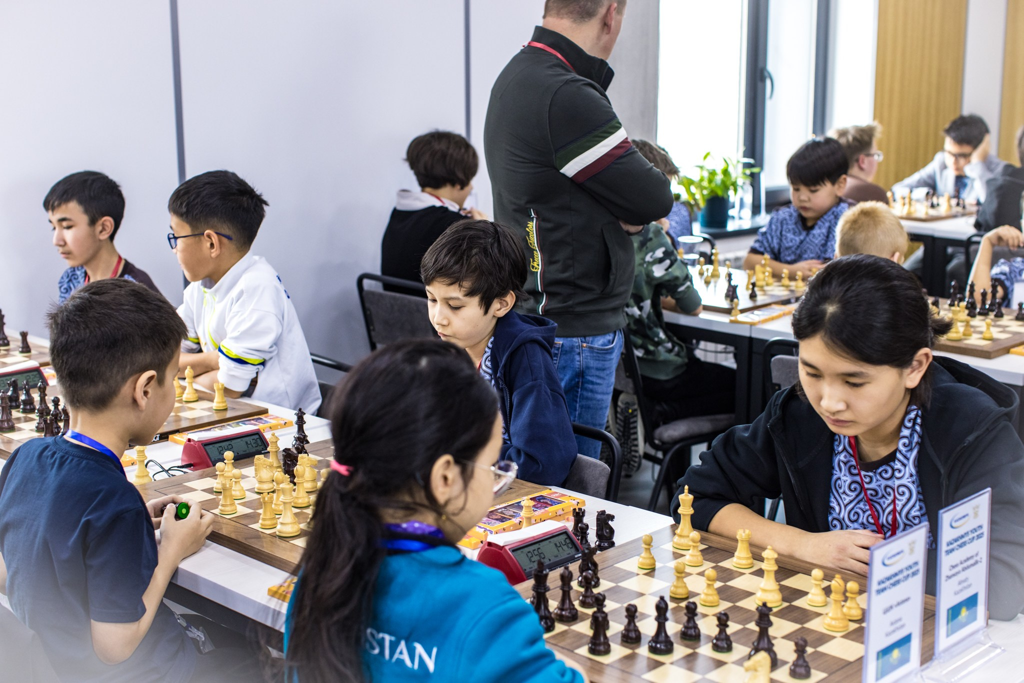 2025.02.02 KAZAKHMYS Youth Team Chess CUP 2025 — Day2_rapid. Фотограф Анна Штурман (репортажная съёмка любых событий и мероприятий) Anna Shtourman photographer