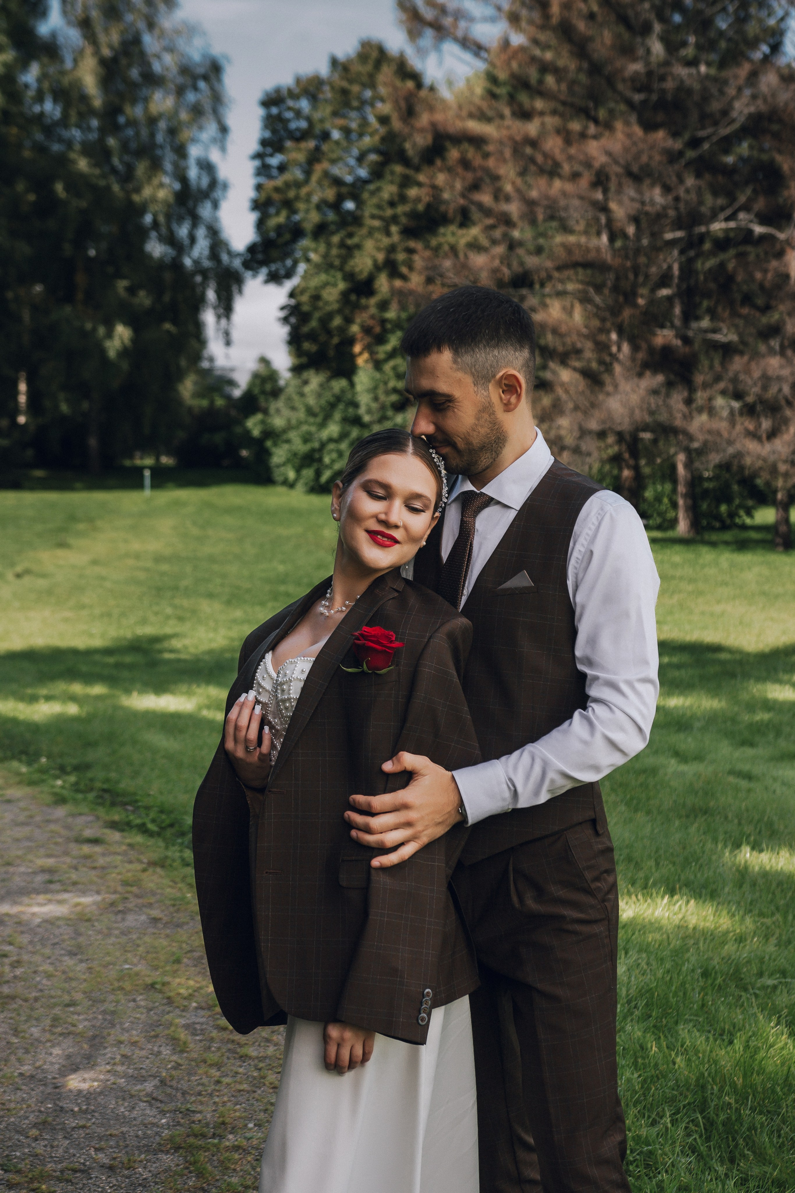 Дарья и Павел Ботанический сад. Фотограф Новосибирск