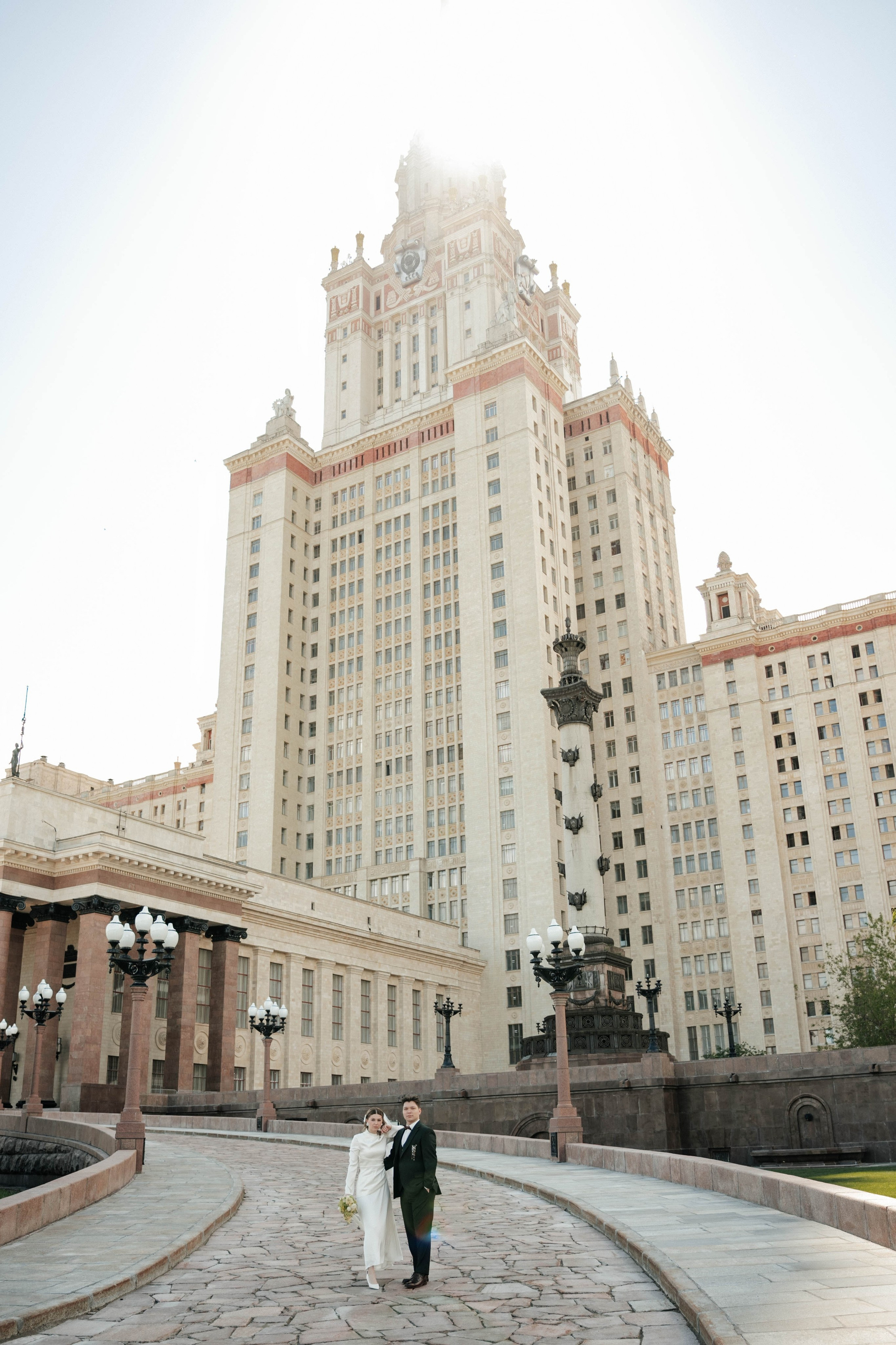 Евгений и Анастасия / Особняк Спиридонова, МГУ. Свадебный фотограф Москва Александра Аверкова