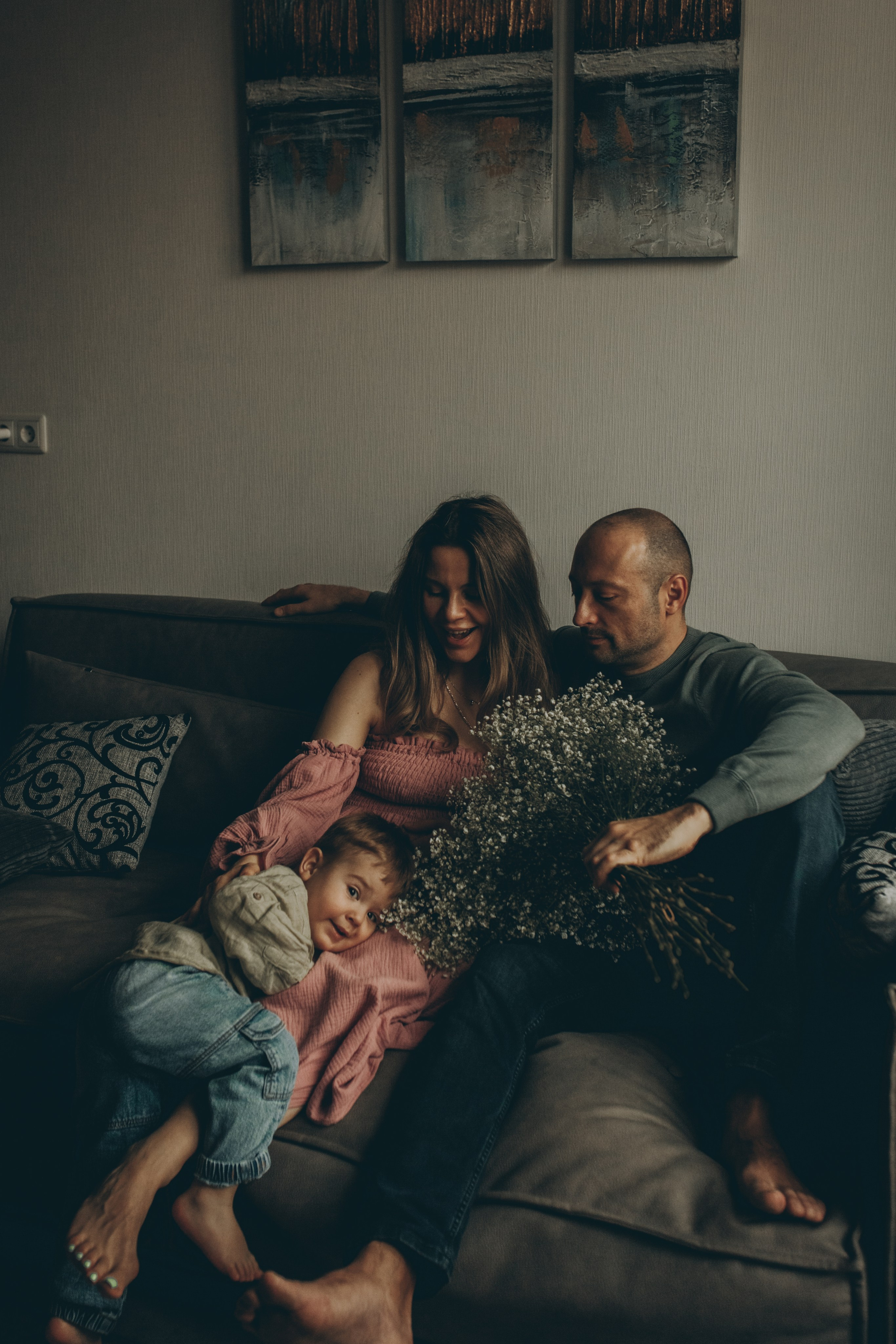 Таня, Юра, Герман. Семейный фотограф Полина Сарина Москва