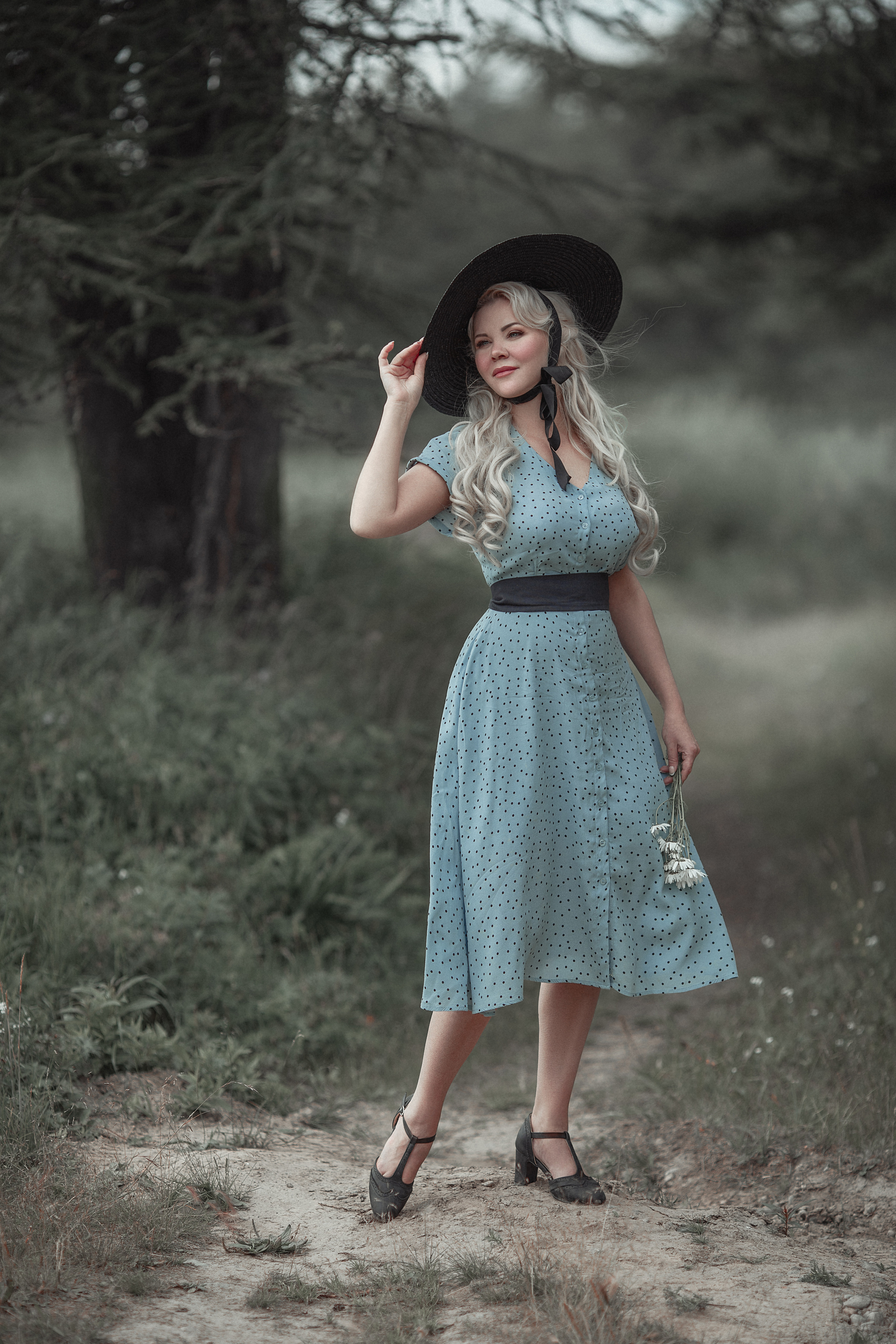 Марина, история с ромашками. Фотограф Алёна Яковлева