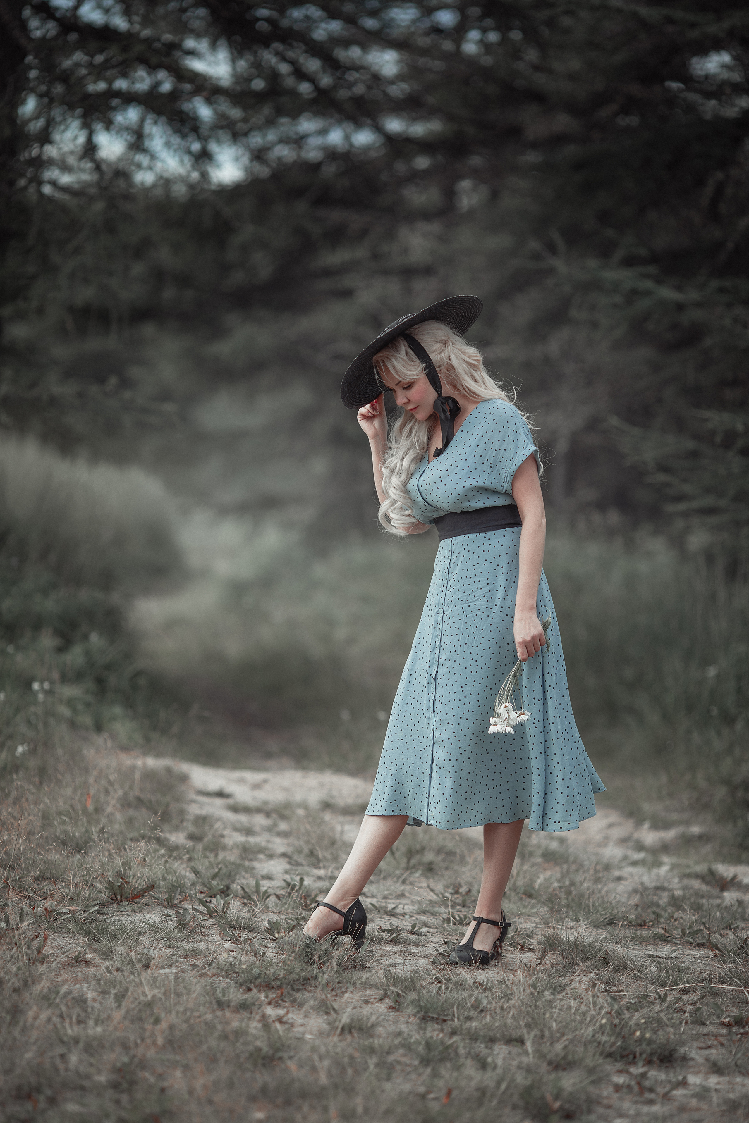 Марина, история с ромашками. Фотограф Алёна Яковлева