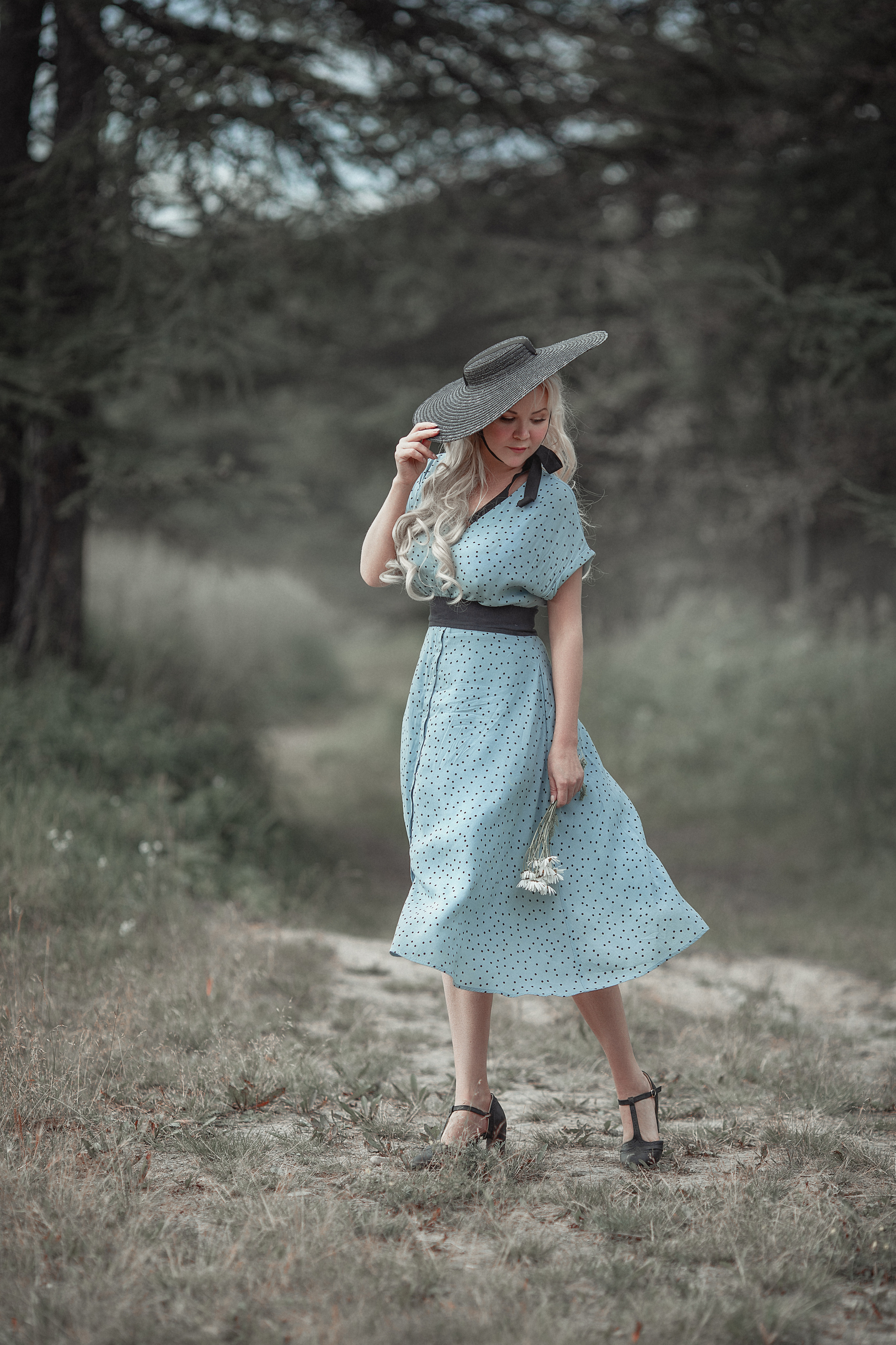 Марина, история с ромашками. Фотограф Алёна Яковлева