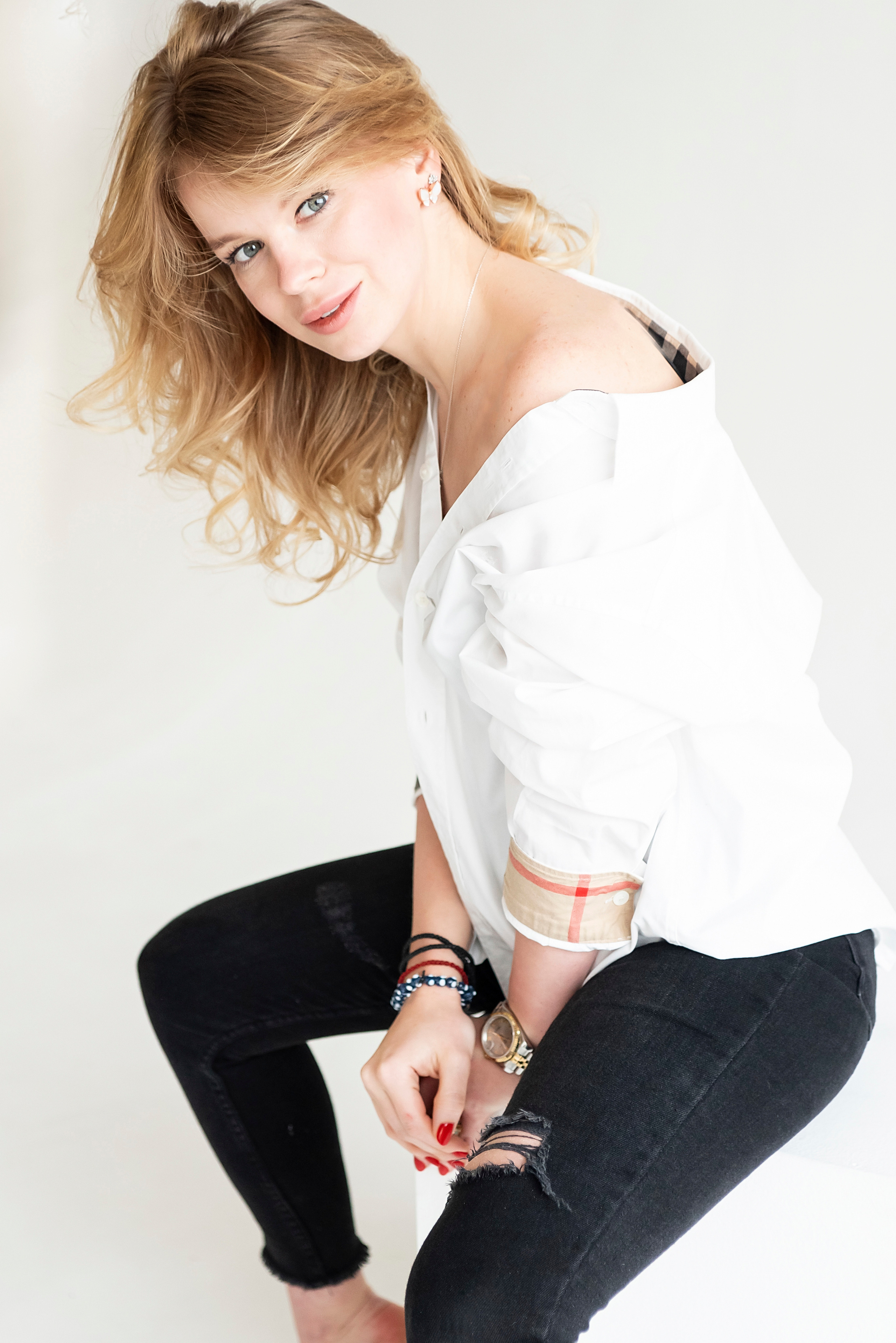 В фотостудии. Семейный и детский фотограф в Москве Евгения Миронова