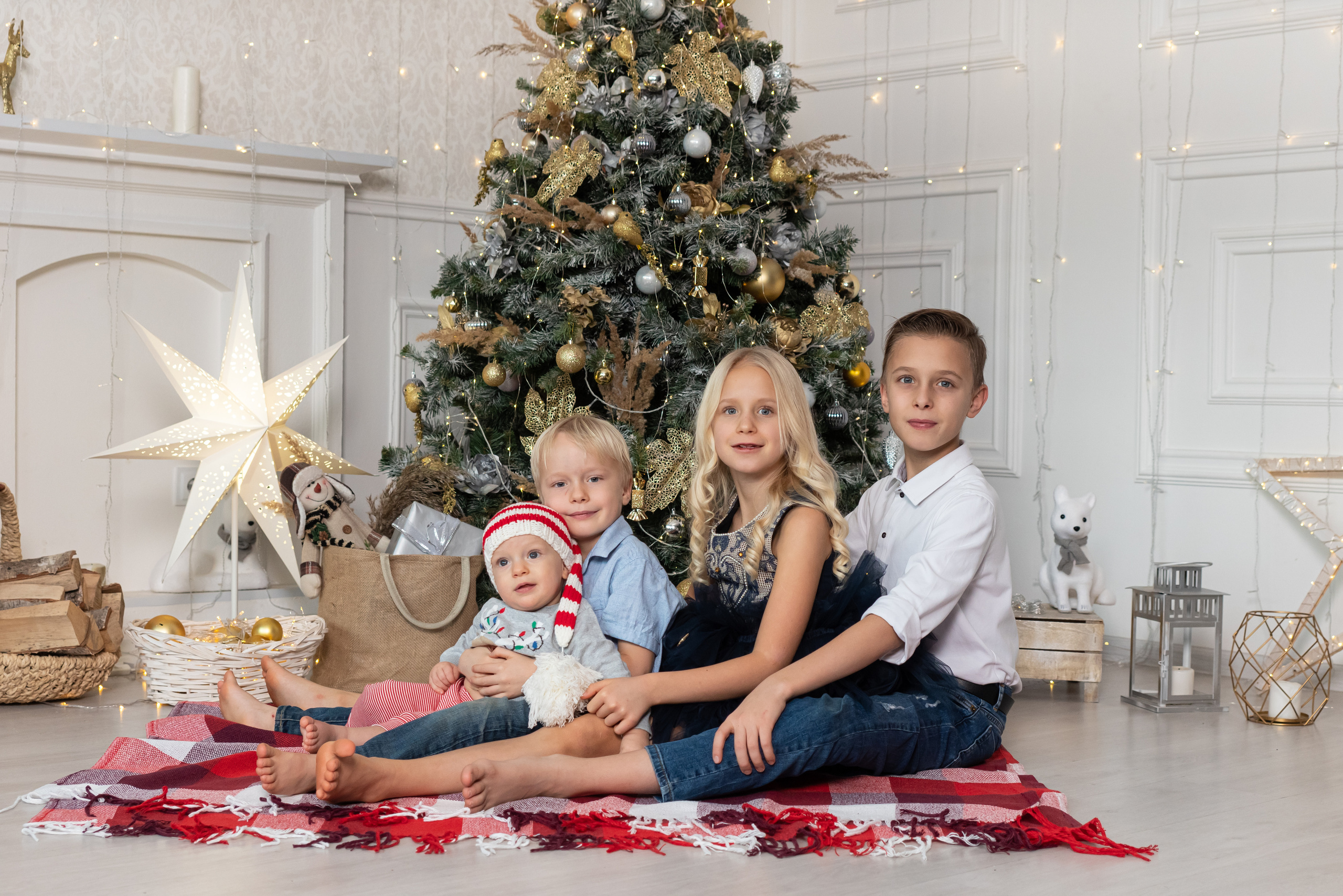 Новый год. Семейный и детский фотограф в Москве Евгения Миронова