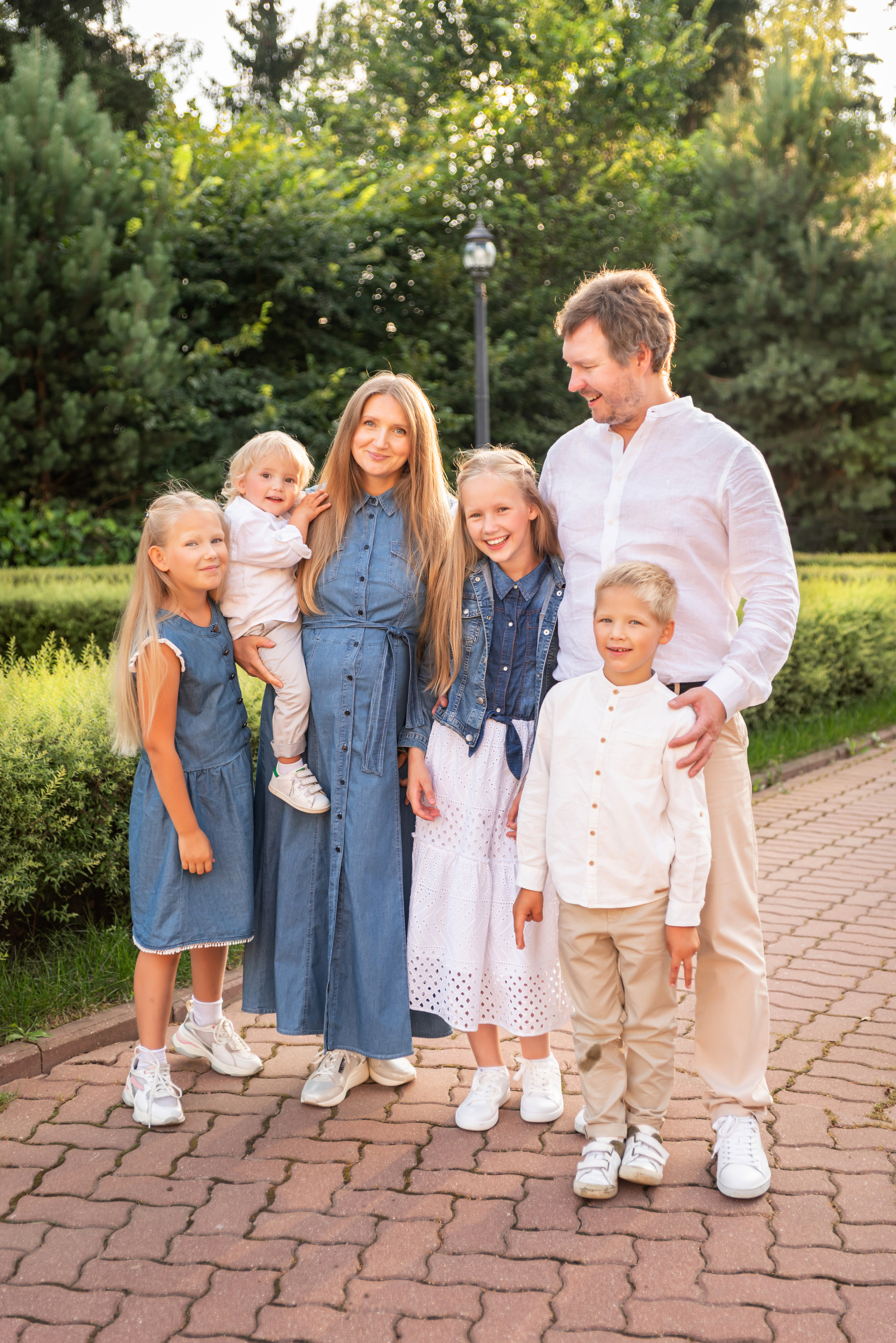 На природе. Семейный и детский фотограф в Москве Евгения Миронова